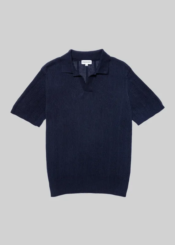 The Merion Open-Knit Polo sold by American Trench