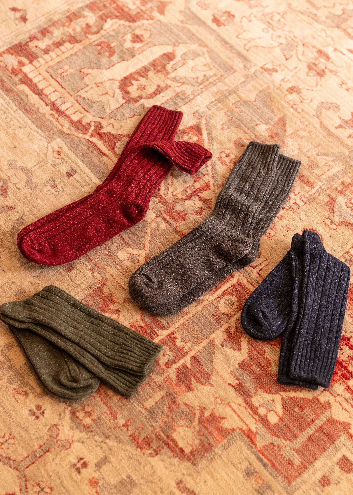 Wool Silk Boot Sock sold by American Trench product image thumbnail 2