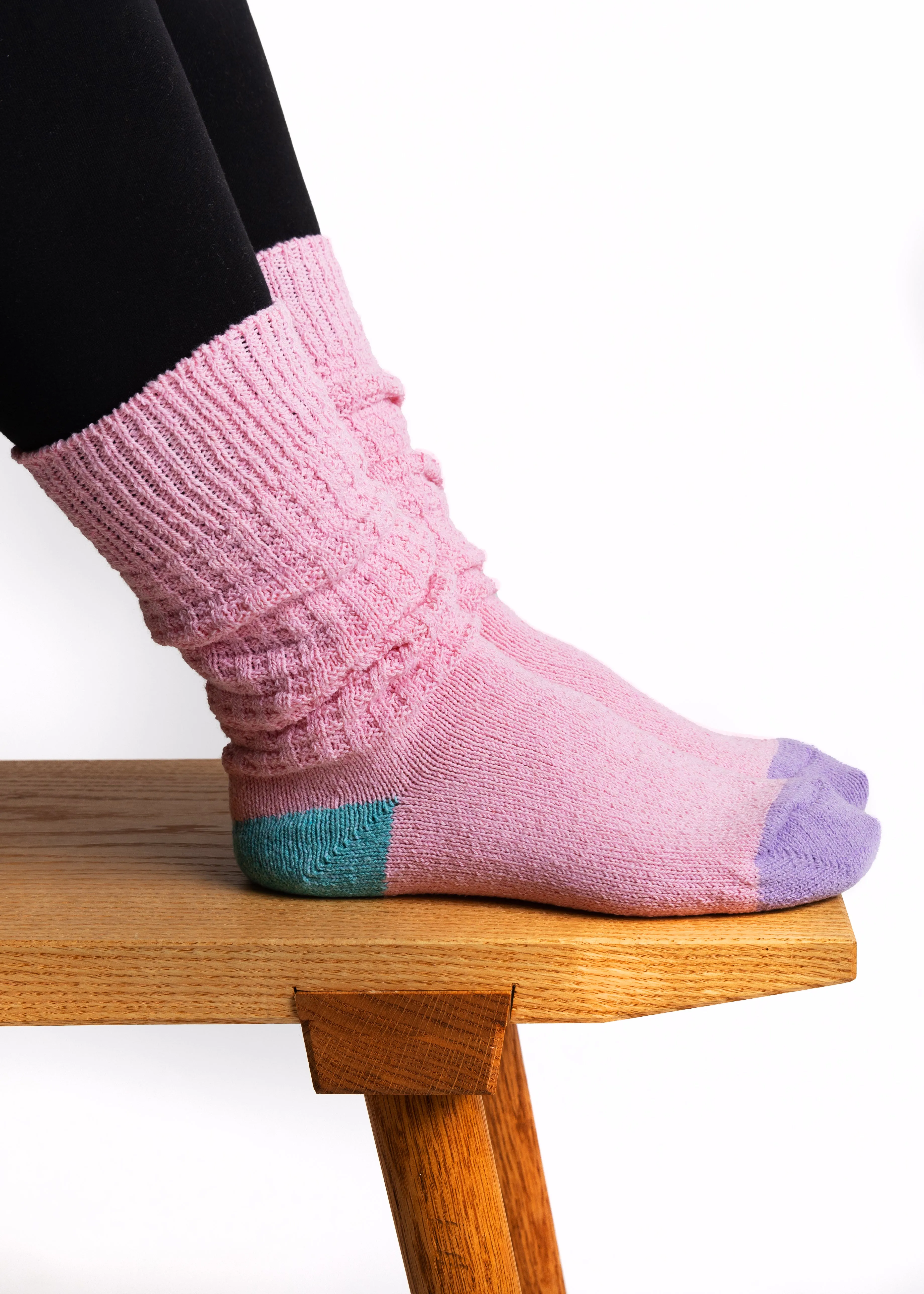 Women's Cotton Waffle Sock sold by American Trench product image thumbnail 2