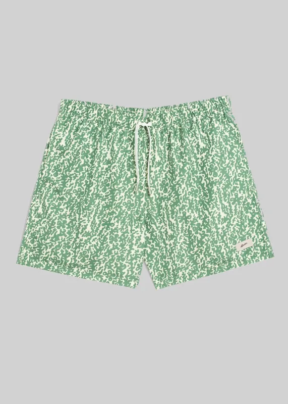 Bather Patterned Swim Trunk sold by American Trench