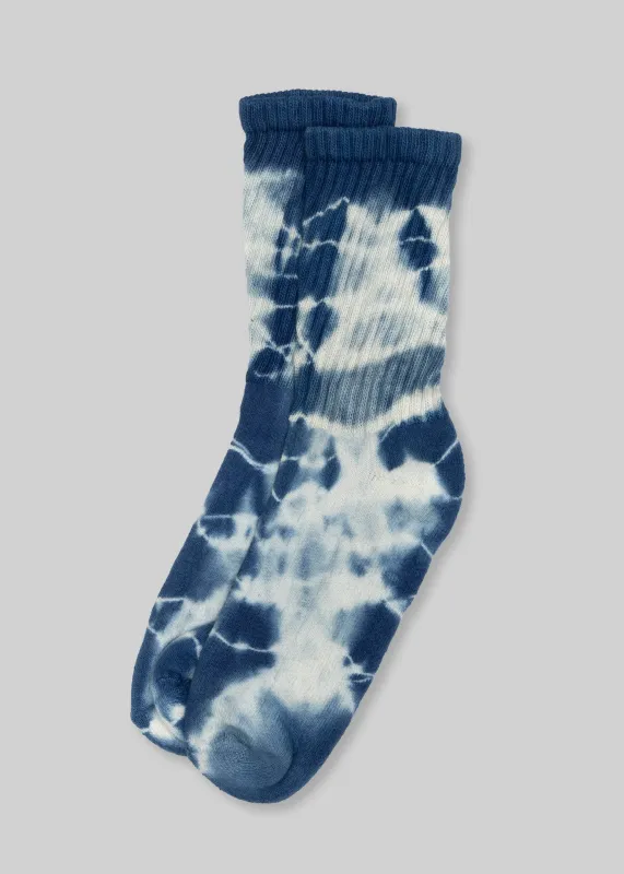 Indigo-Dyed Retro Crew sold by American Trench