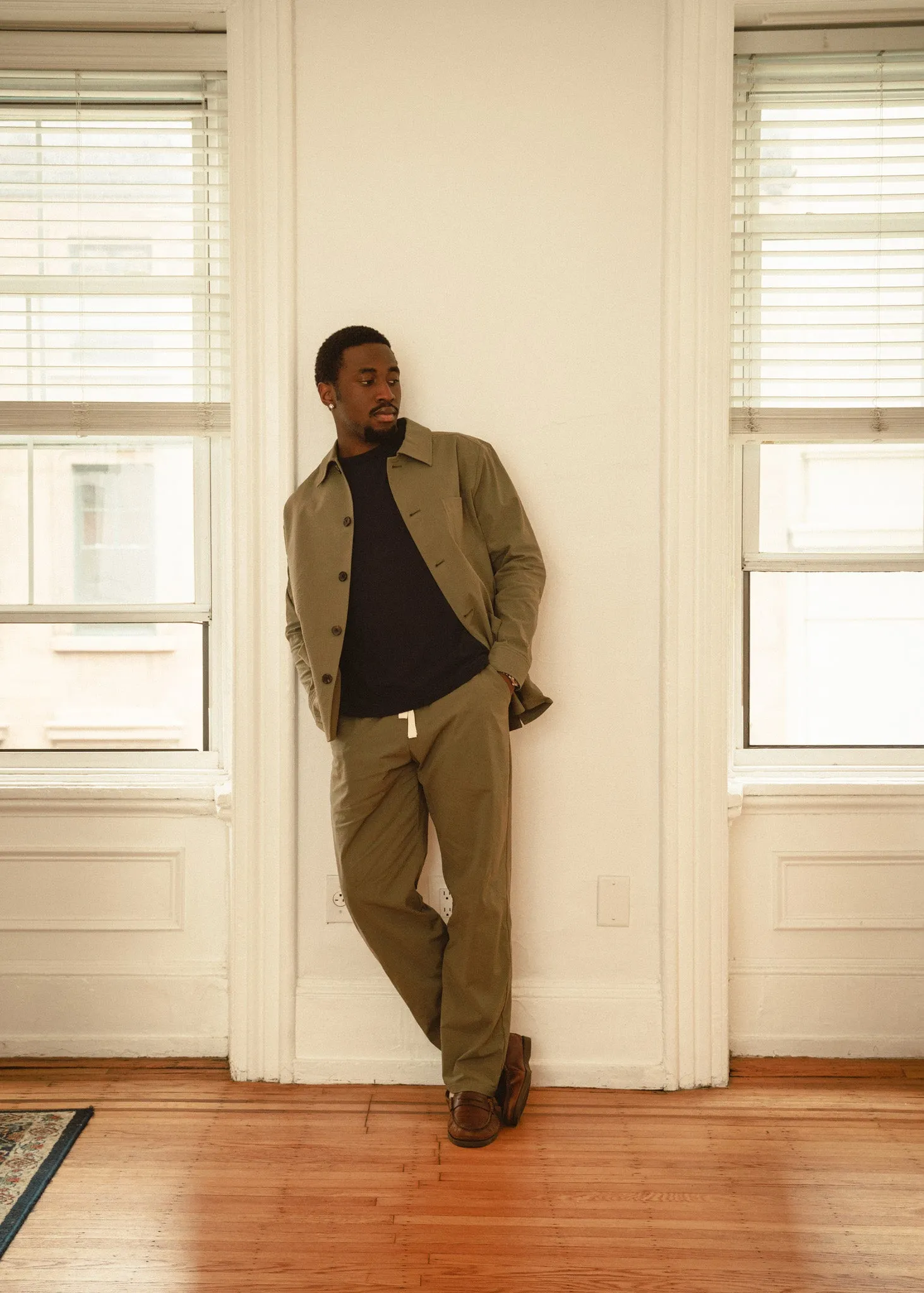 J. Press x American Trench Seersucker Easy Pant sold by American Trench product image thumbnail 5