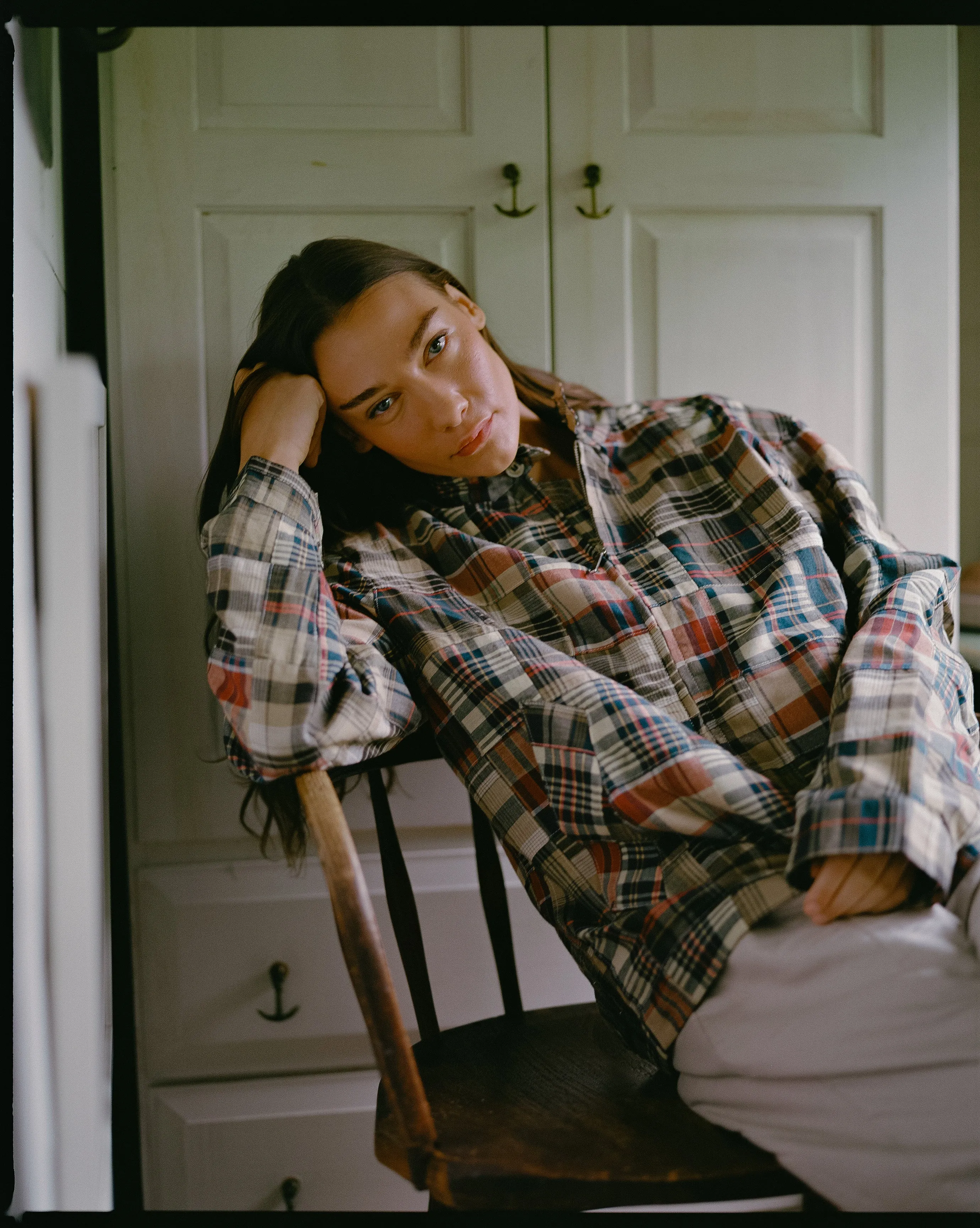 J. Press x American Trench Harrington in Patchwork Madras sold by American Trench product image thumbnail 5