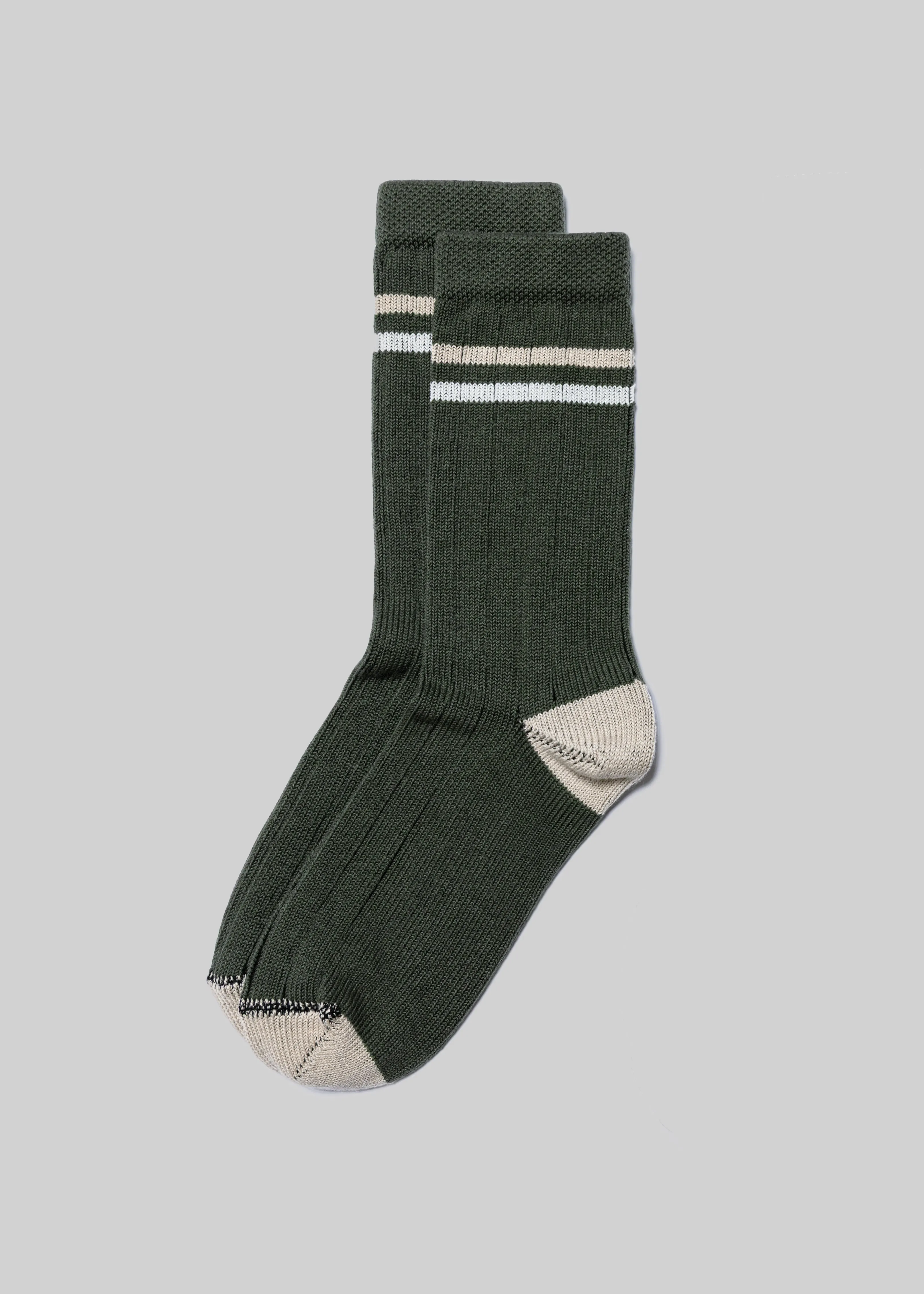 J. Press x American Trench Ivy Stripe Sock sold by American Trench product image thumbnail 4