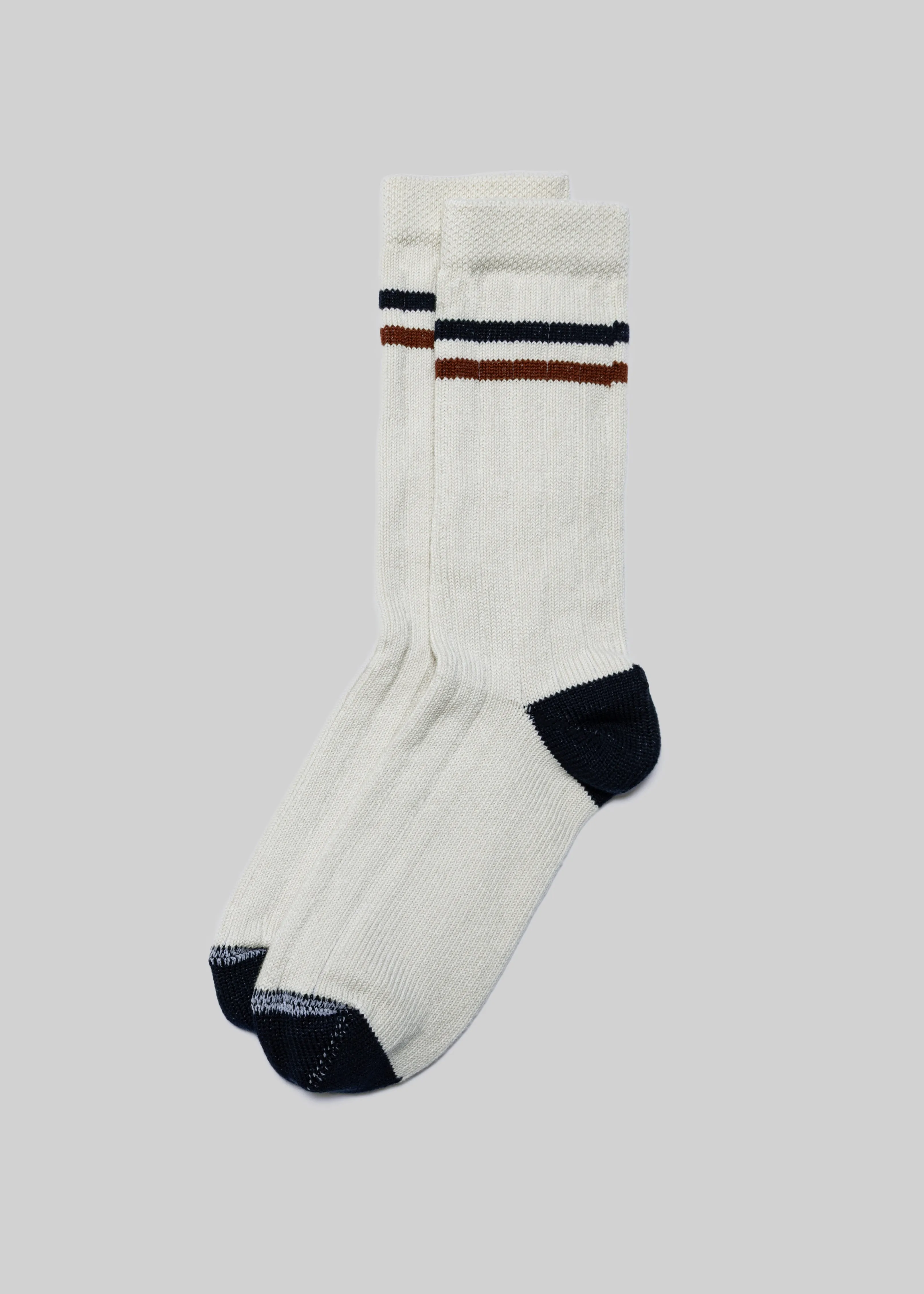 J. Press x American Trench Ivy Stripe Sock sold by American Trench