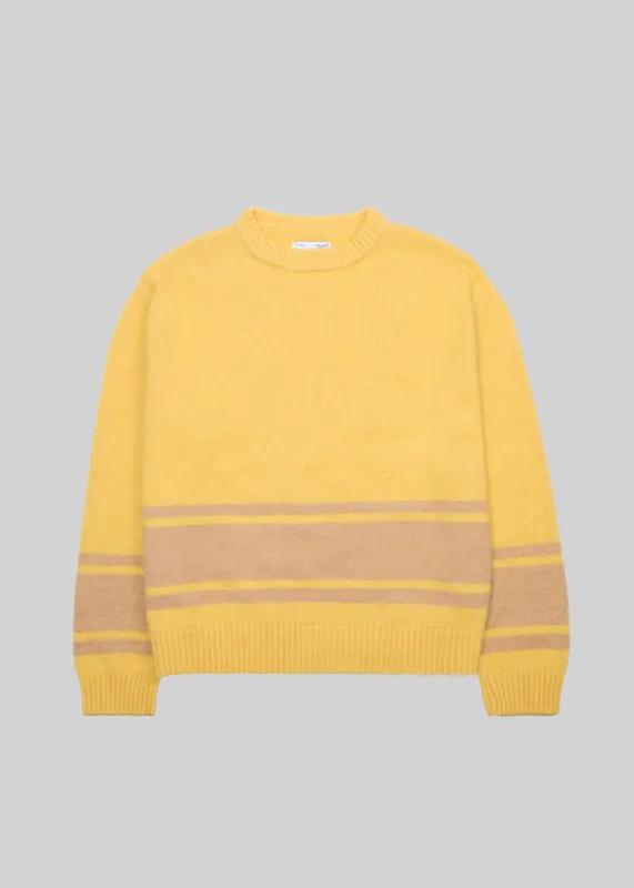 Varsity Stripe Sweater made by American Trench
