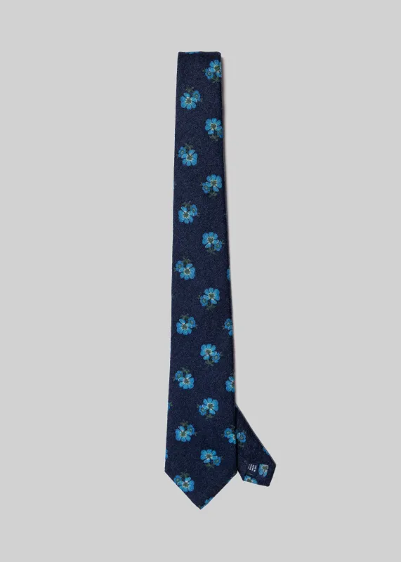 Floral Flannel Tie made by American Trench