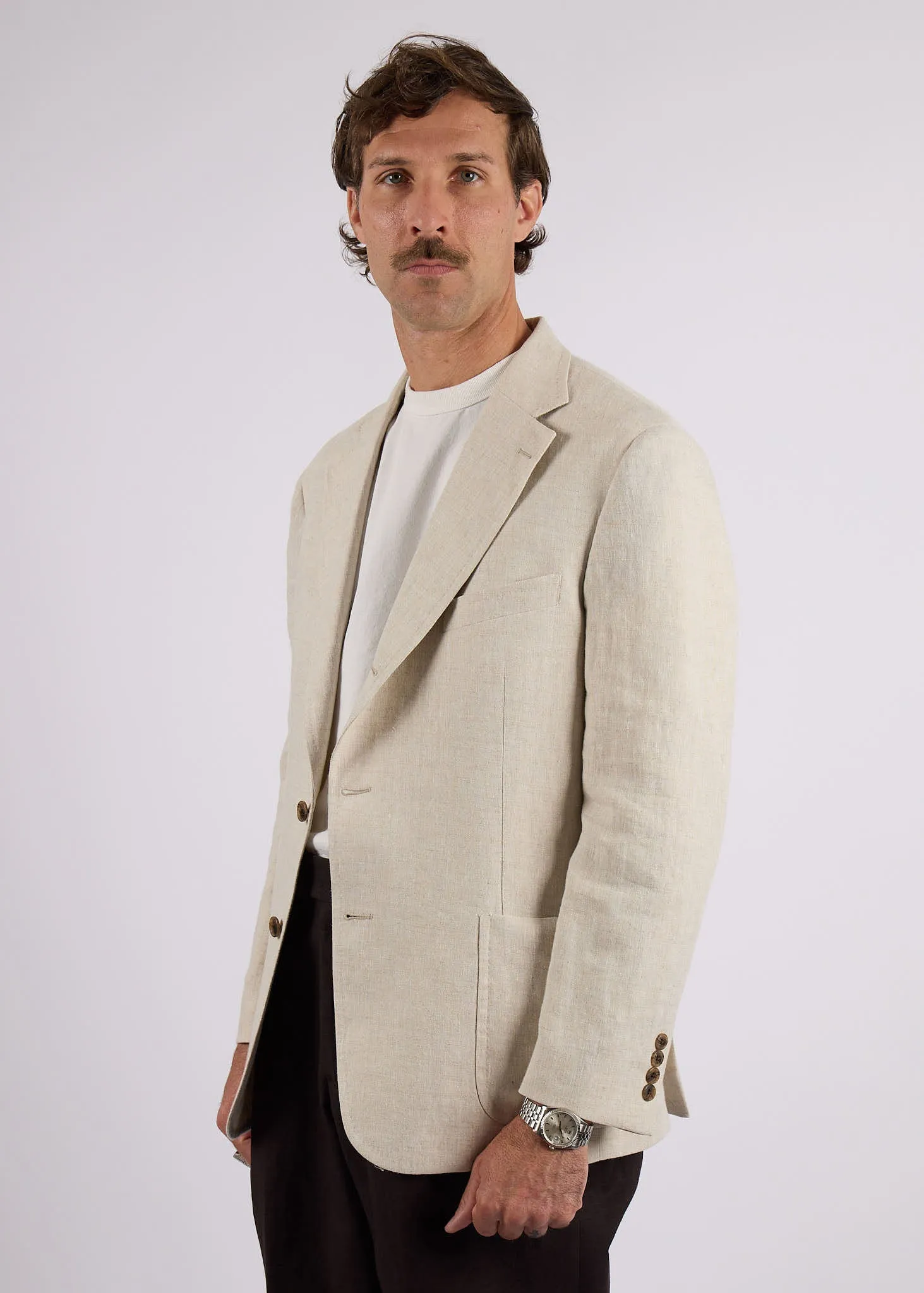 Irish Linen Sport Coat sold by American Trench product image thumbnail 3