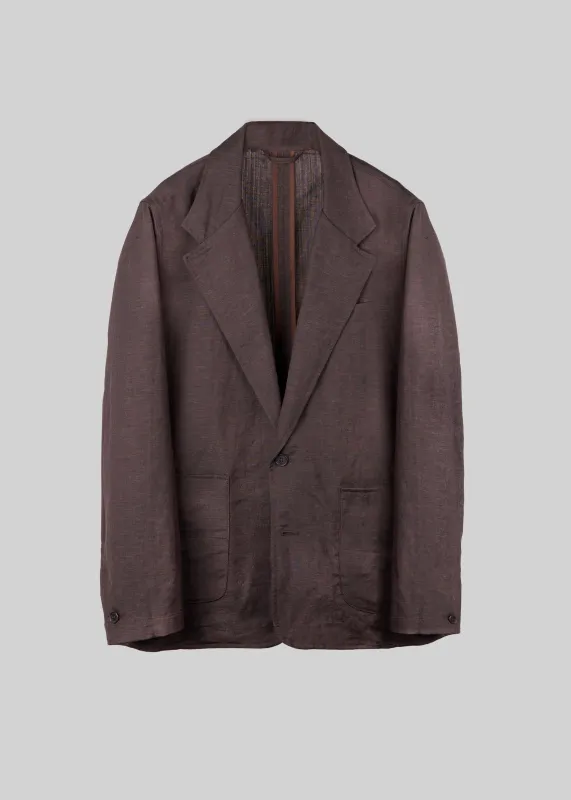 The Commons Blazer in Wool Linen made by American Trench