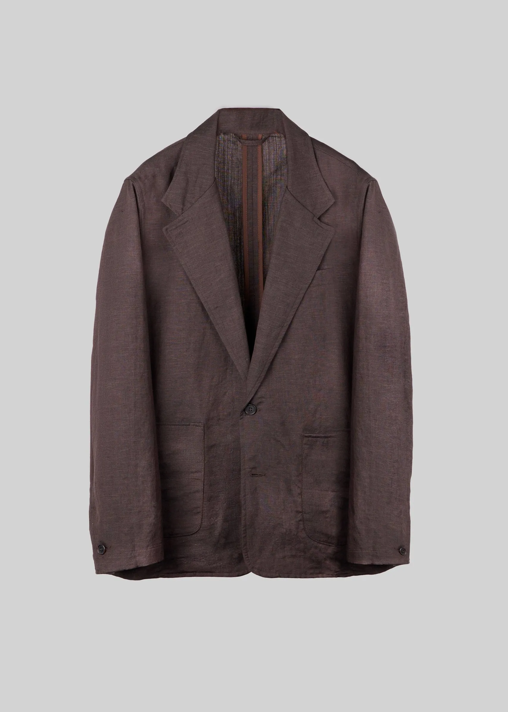 The Commons Blazer in Wool Linen sold by American Trench