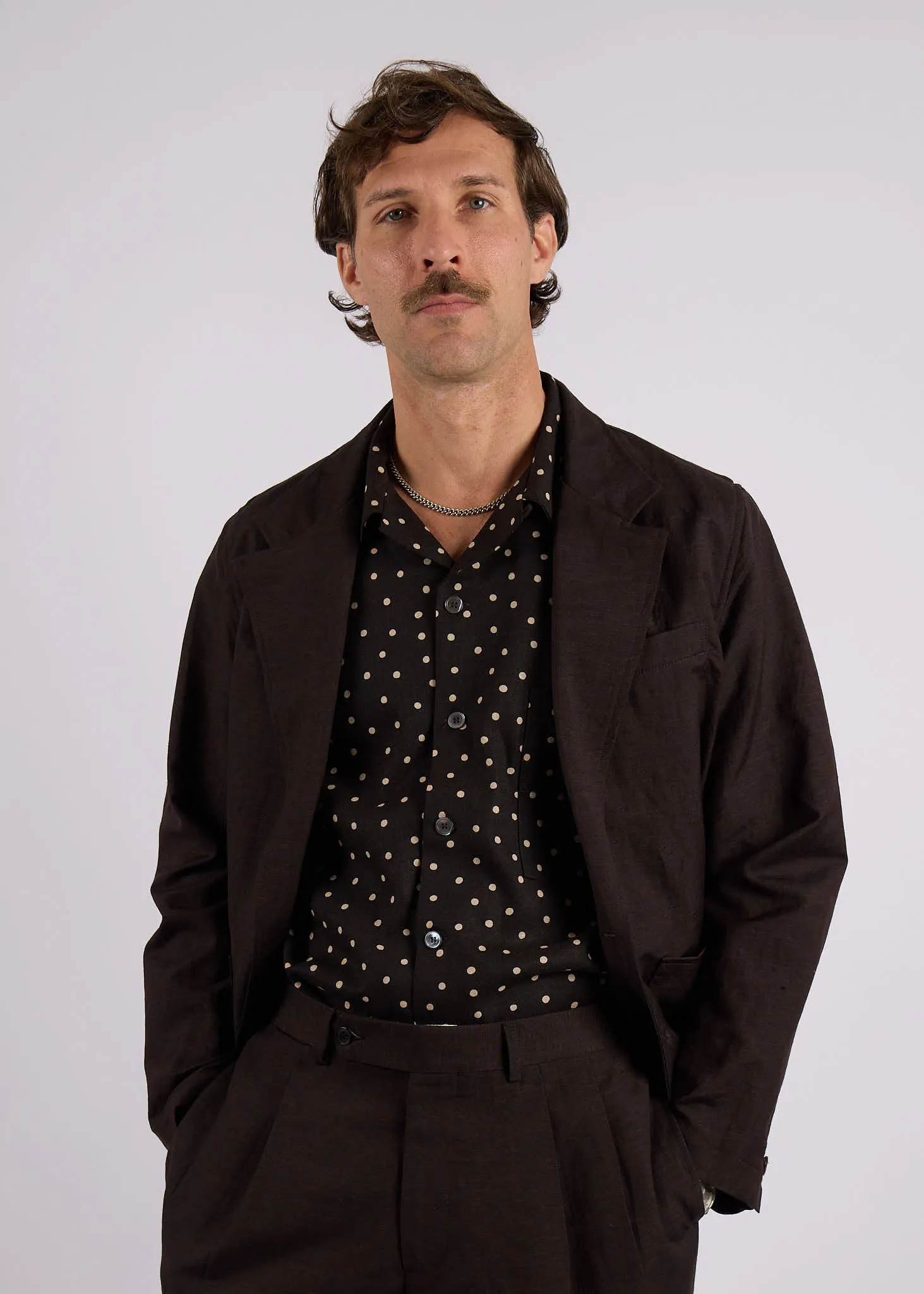 Half Drop Camp Collar Shirt sold by American Trench product image thumbnail 2