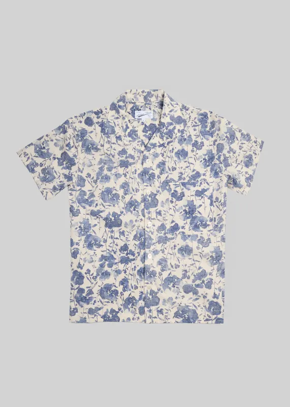 Ikebana Camp Collar Shirt made by American Trench