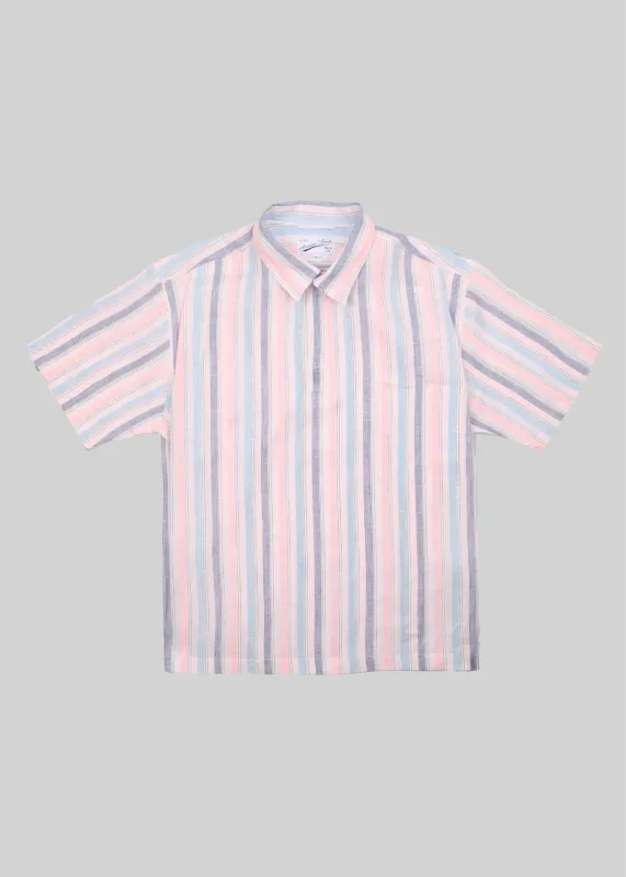 Irish Linen Popover Shirt made by American Trench