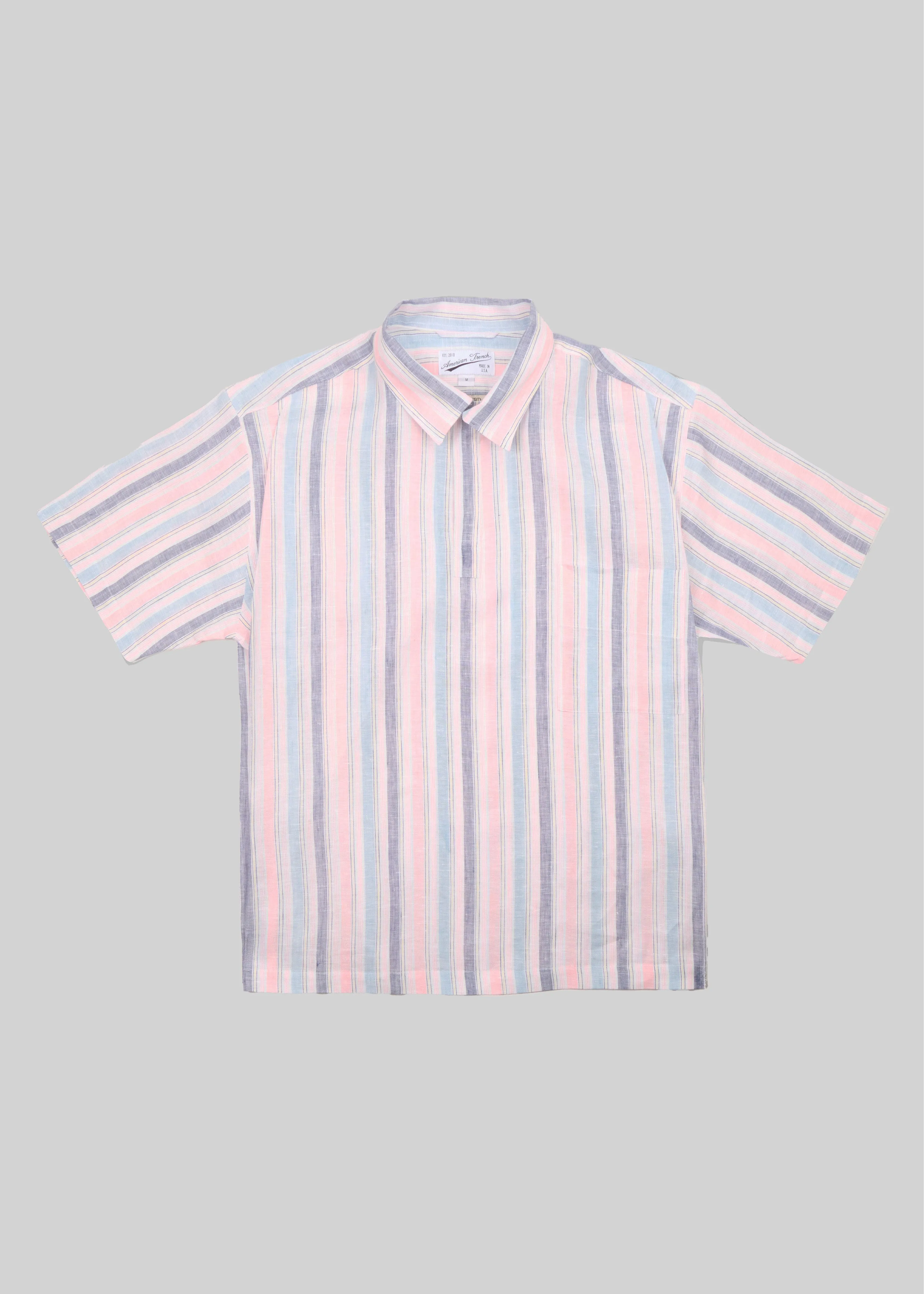 Irish Linen Popover Shirt sold by American Trench