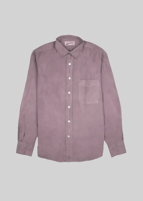 Natural-Dyed Poplin Shirt made by American Trench