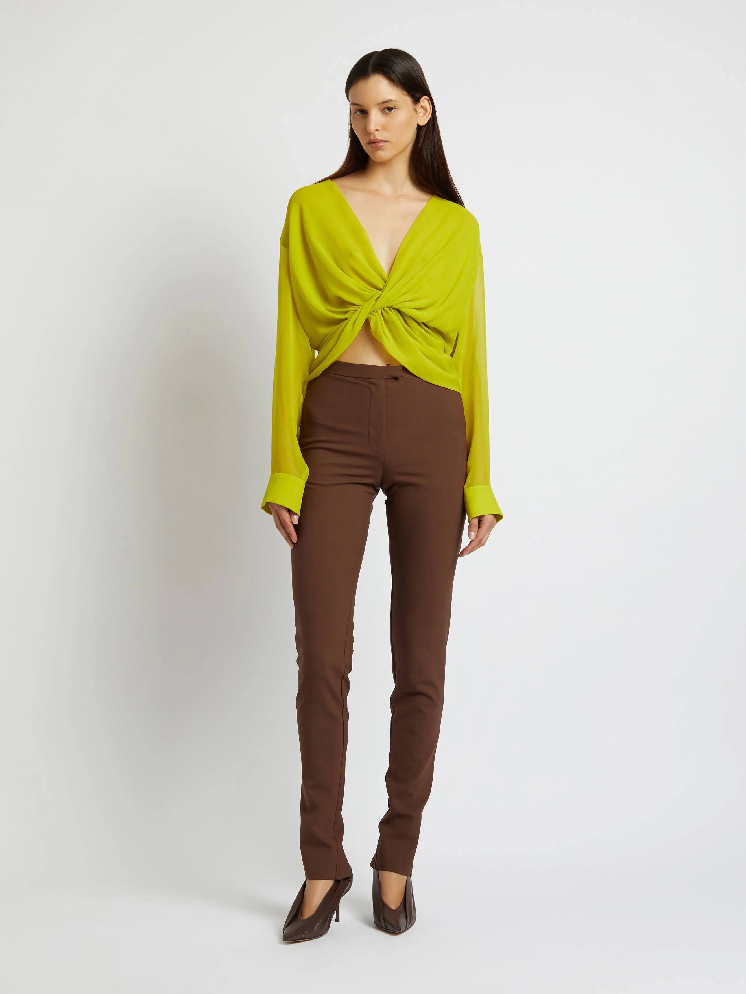 Silk Springs Twist Front Top sold by Christopher Esber product image thumbnail 5