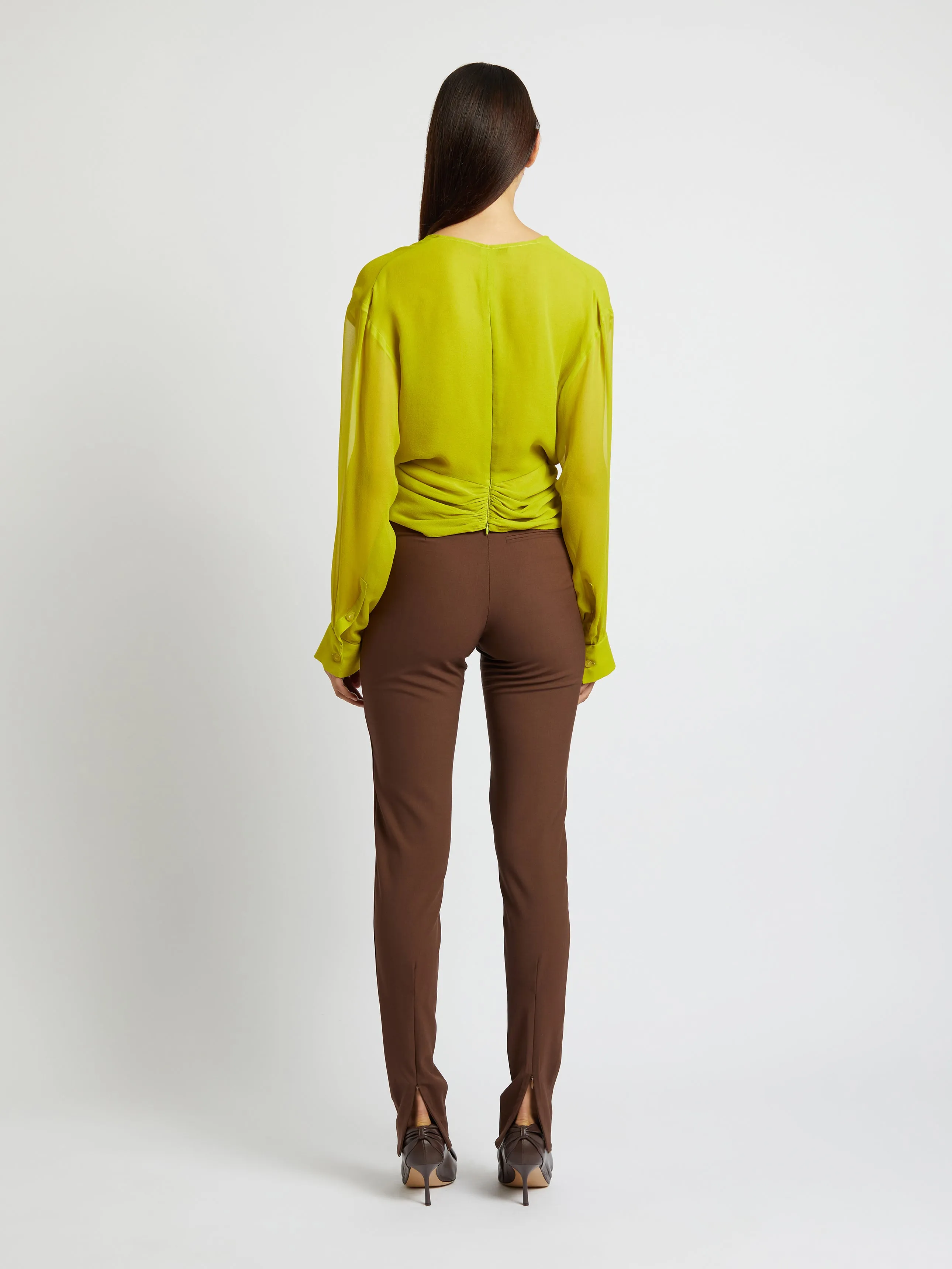 Silk Springs Twist Front Top sold by Christopher Esber product image thumbnail 4