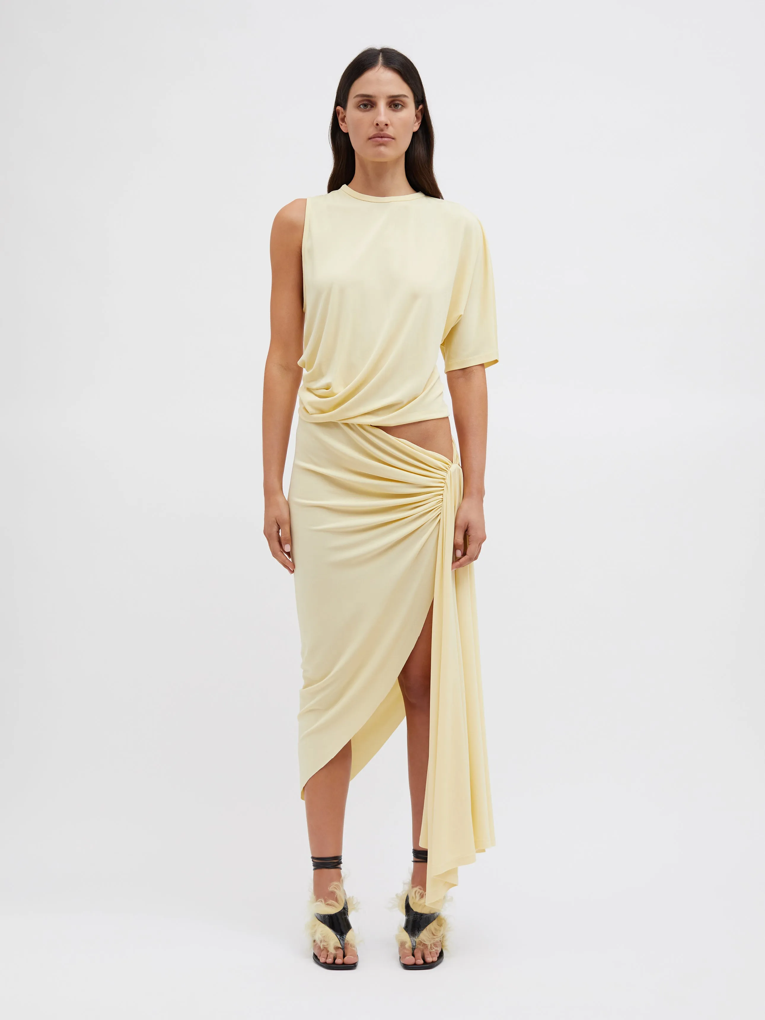 Monstera Cut Wrap Dress sold by Christopher Esber