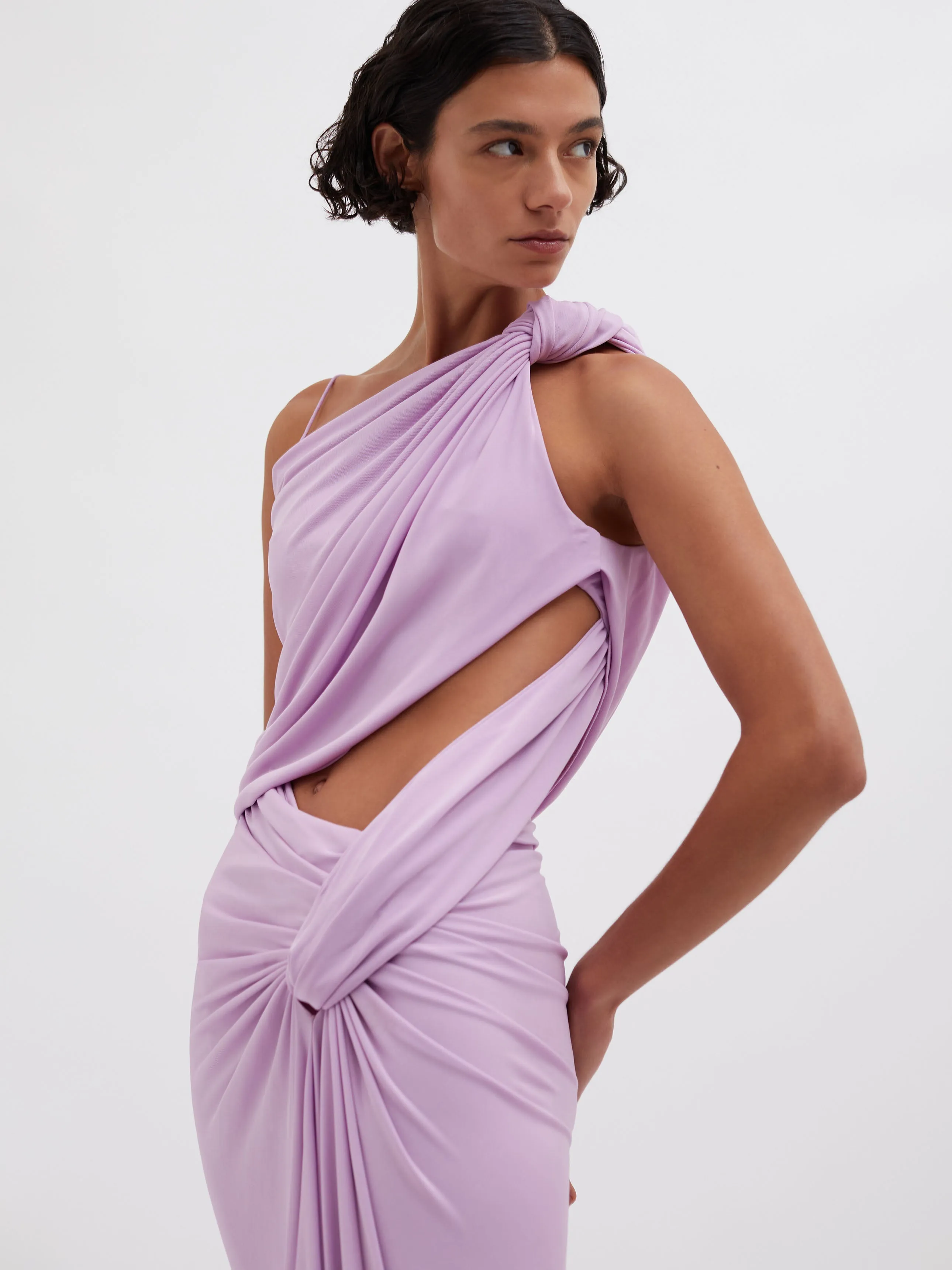 Twisted Lever Dress sold by Christopher Esber product image thumbnail 3