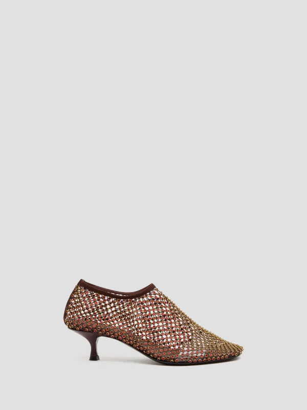 Minette Crystal Micro Heel sold by Christopher Esber