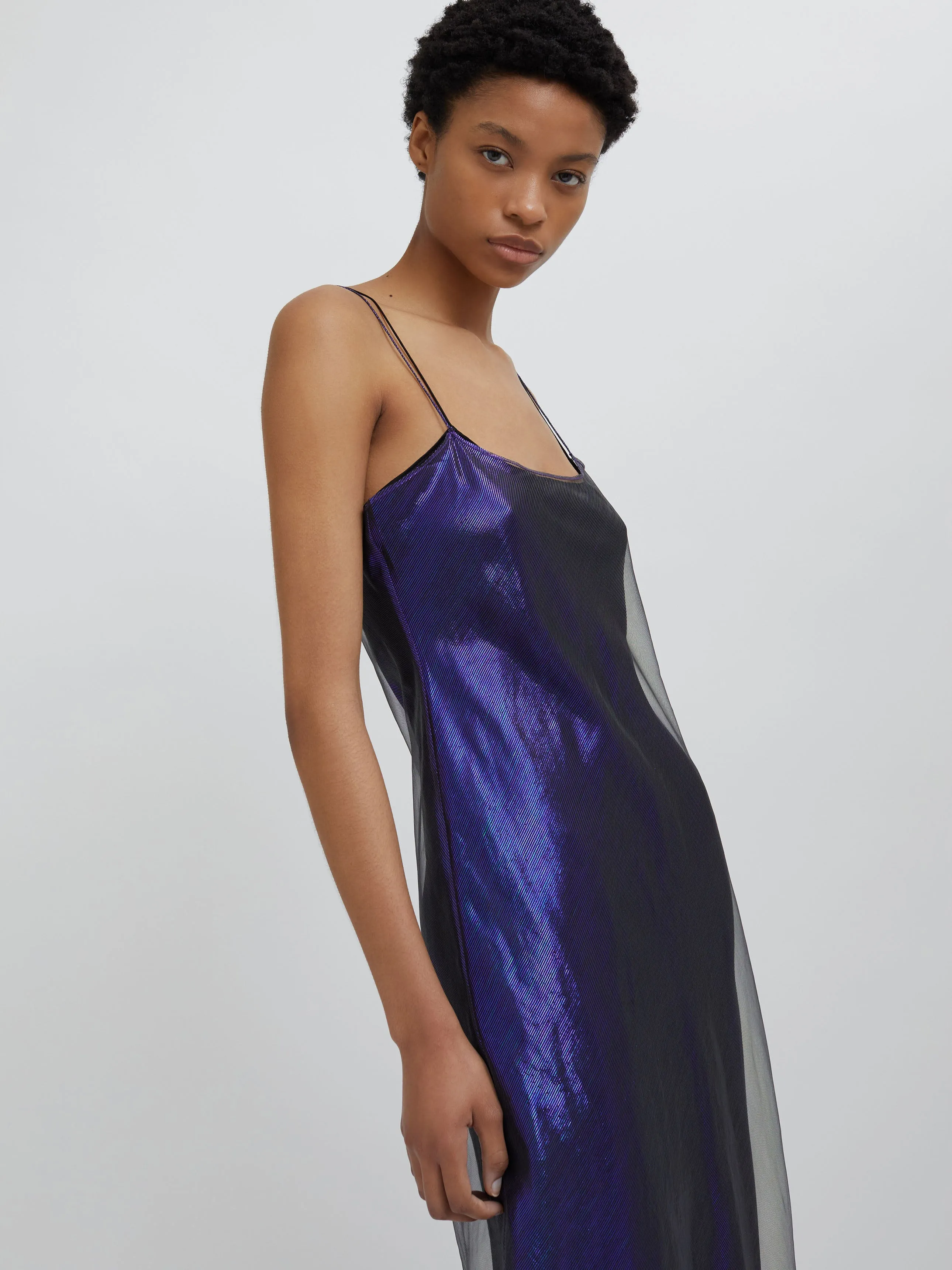 Iridescent Slip Dress sold by Christopher Esber product image thumbnail 5