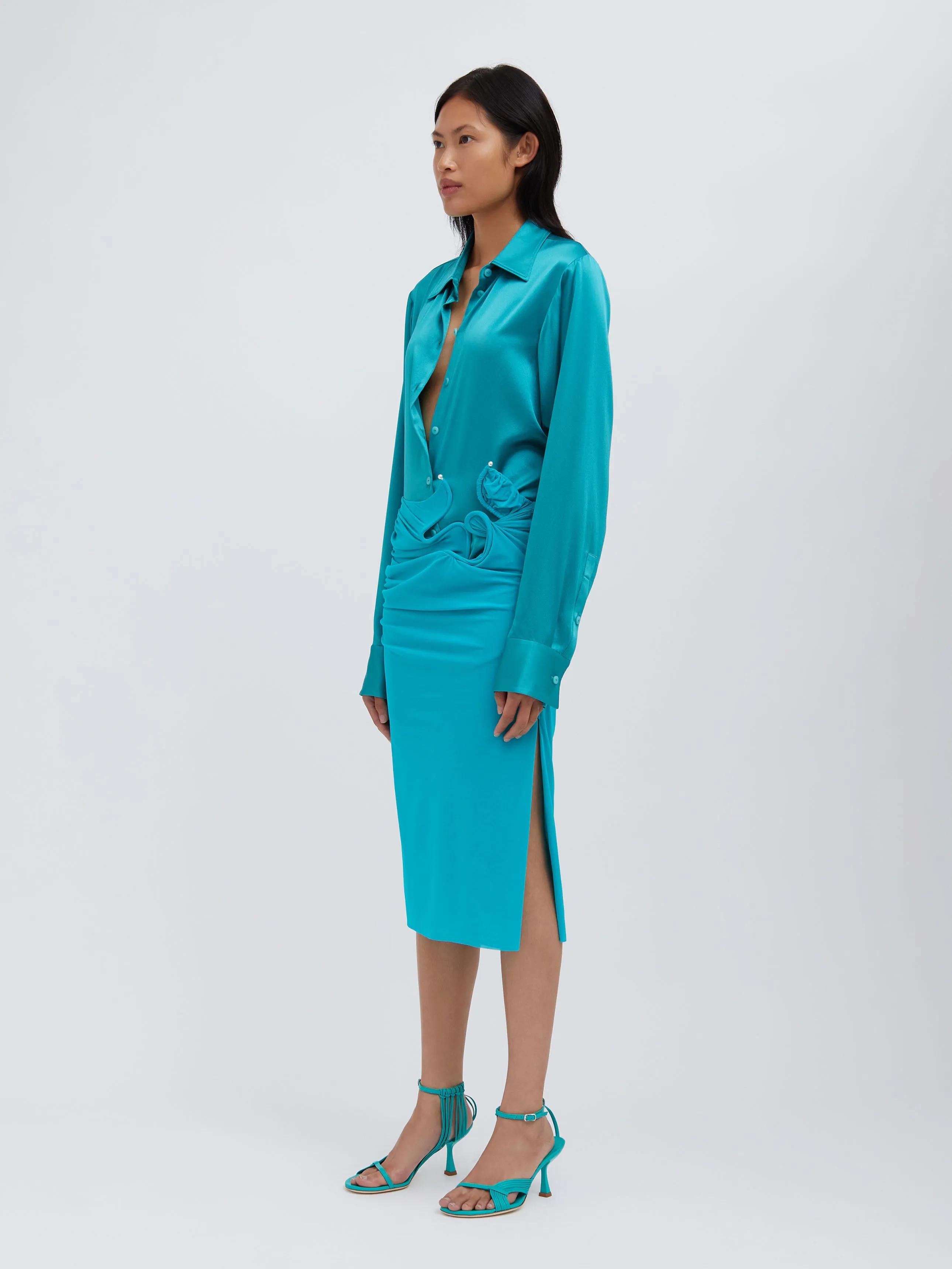 Venus Midi Skirt sold by Christopher Esber product image thumbnail 3