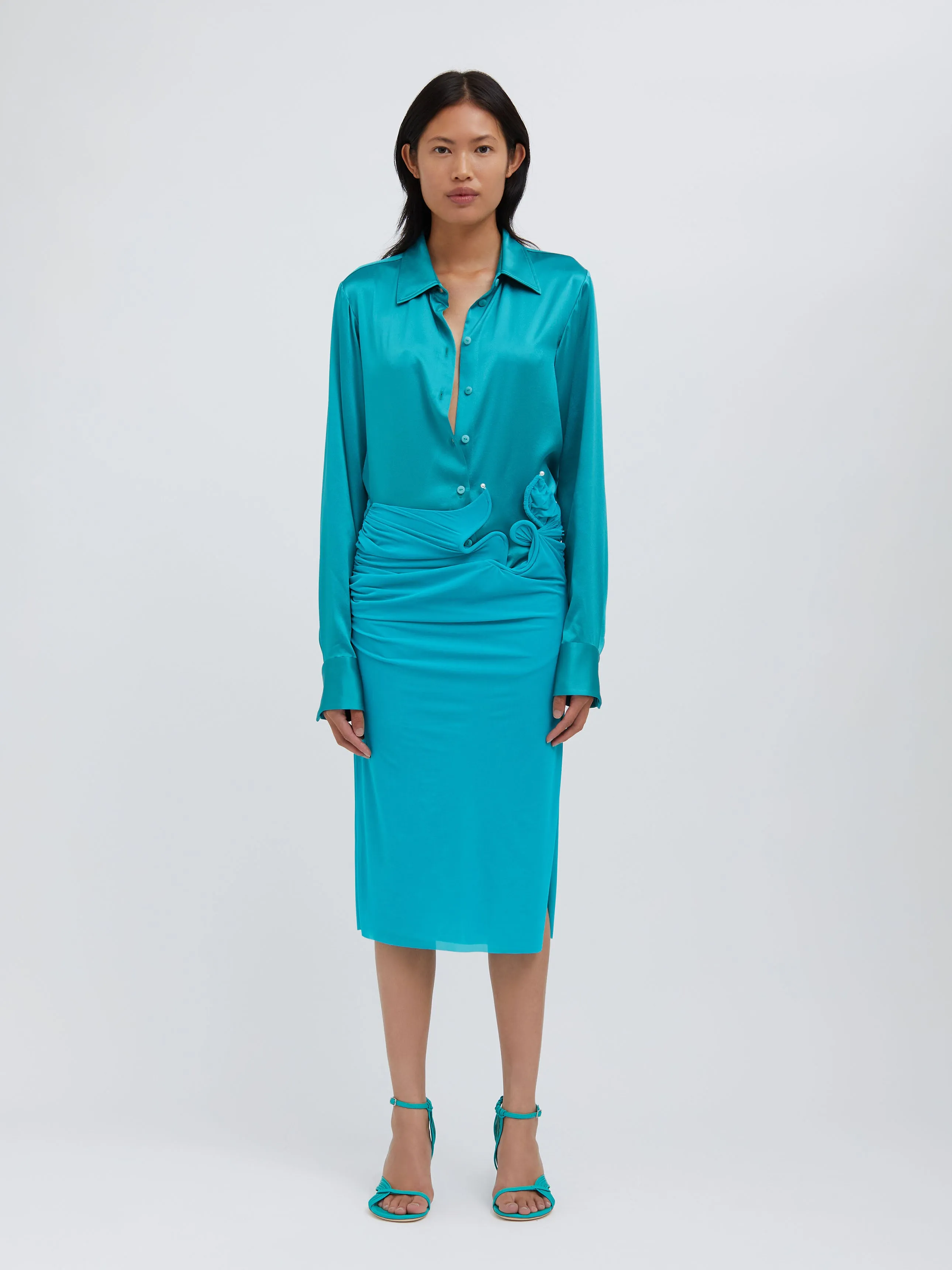 Venus Midi Skirt sold by Christopher Esber