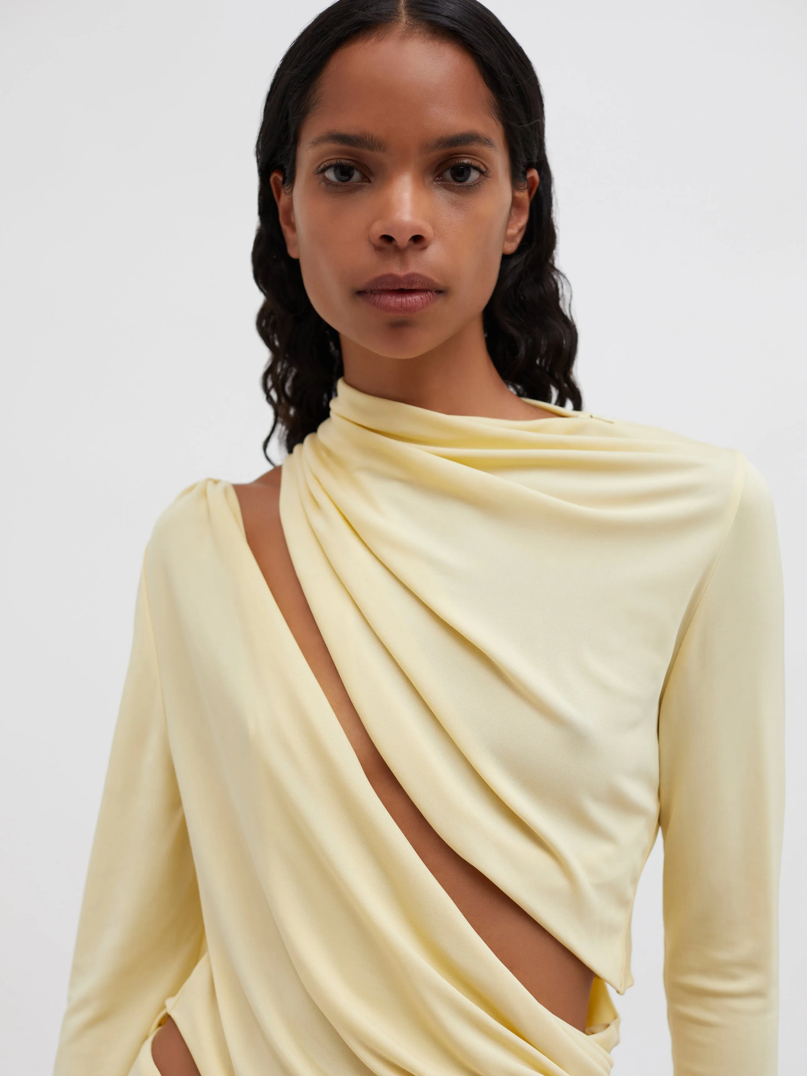 Framed Drape Slice Dress sold by Christopher Esber product image thumbnail 4