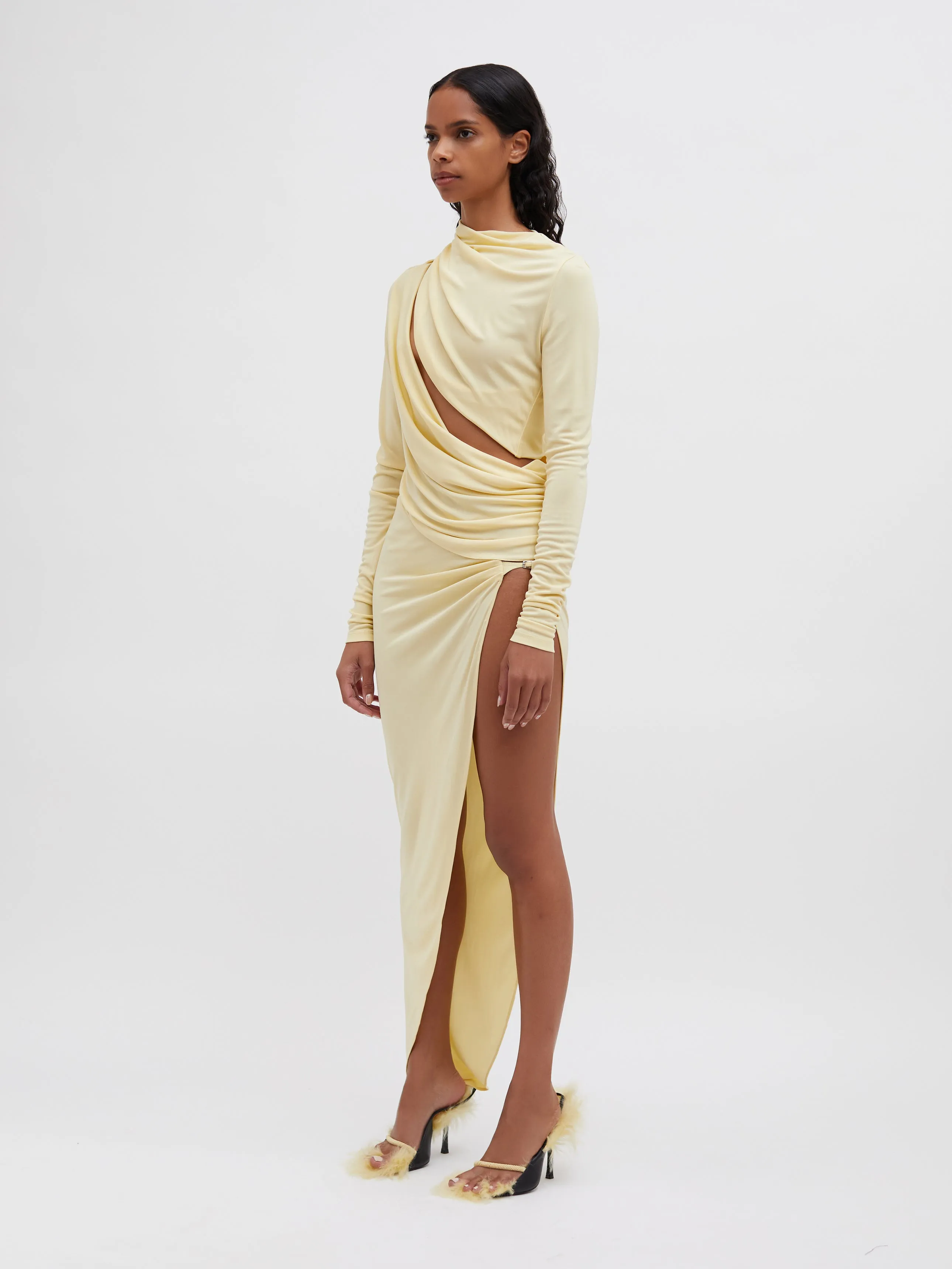 Framed Drape Slice Dress sold by Christopher Esber product image thumbnail 3