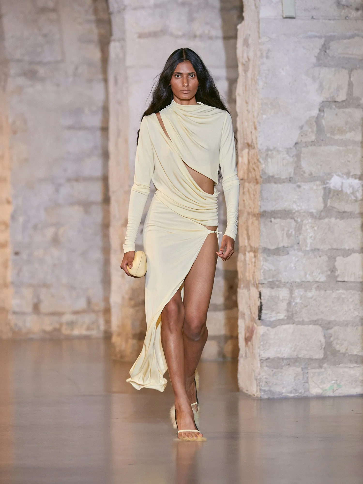 Framed Drape Slice Dress sold by Christopher Esber product image thumbnail 2