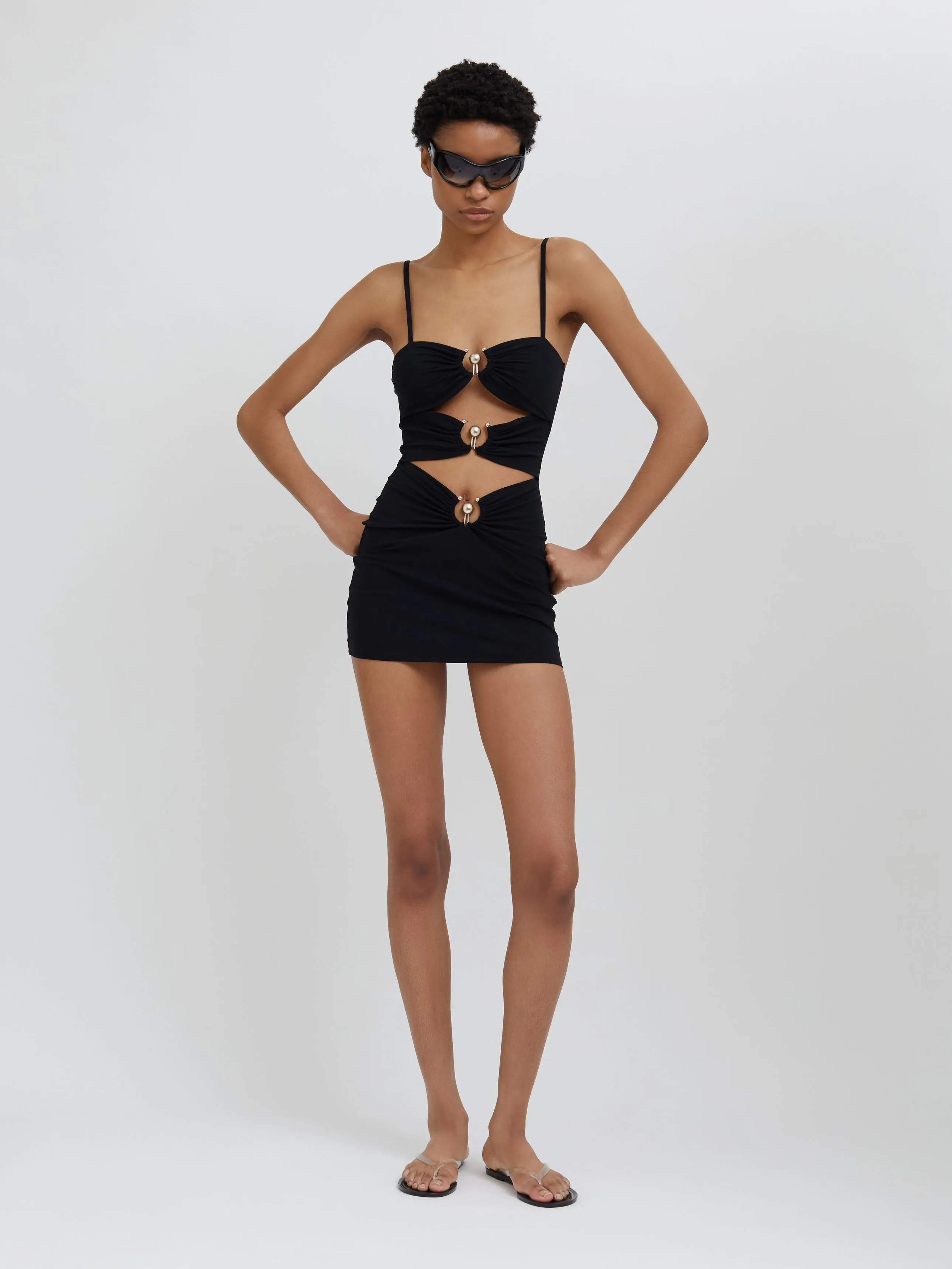 Pierced Orbit Mini Dress sold by Christopher Esber product image thumbnail 5