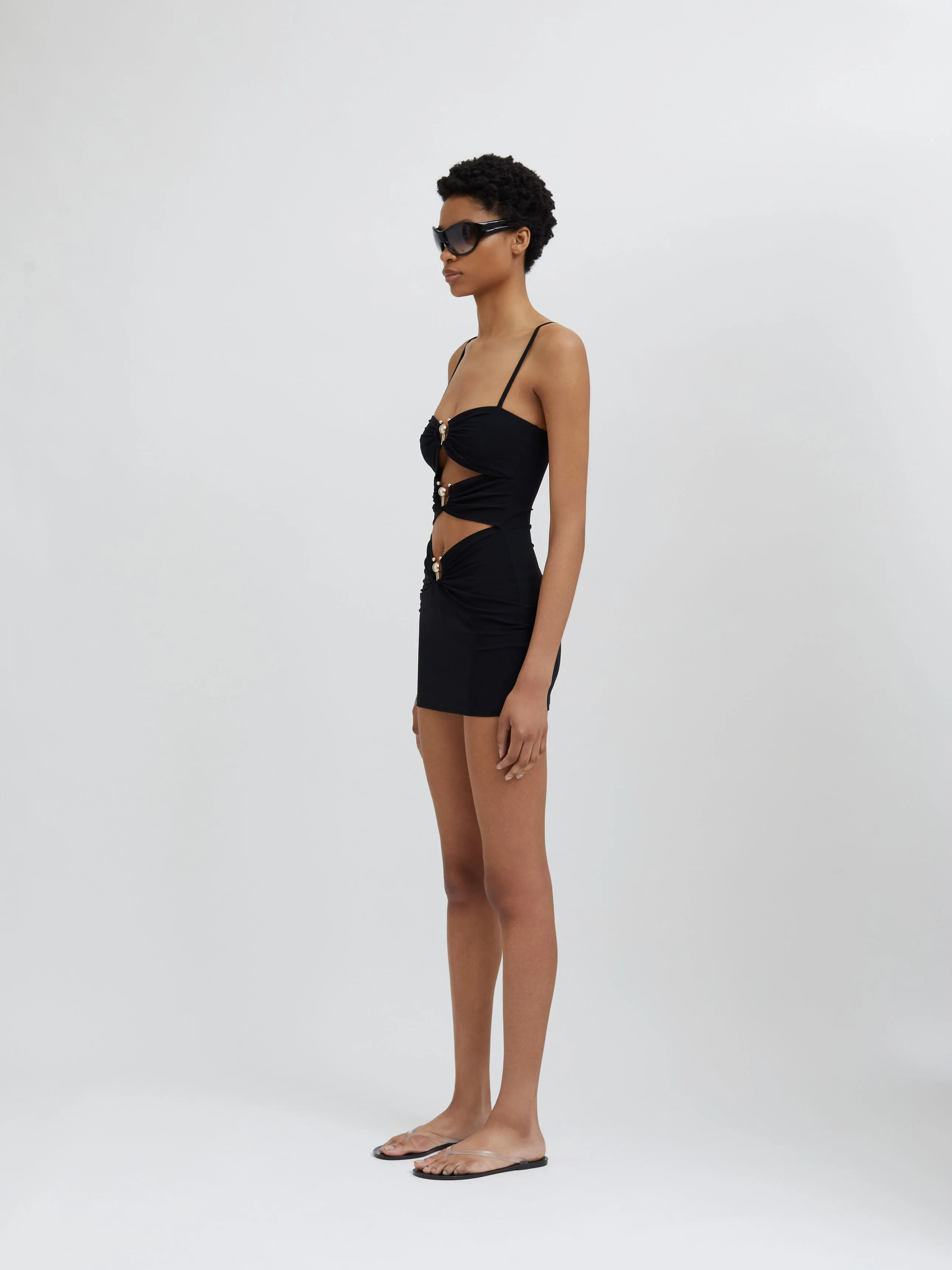 Pierced Orbit Mini Dress sold by Christopher Esber product image thumbnail 3