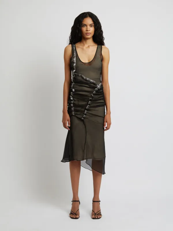 Cristalla Plunge Knit Tank Dress | Parallel