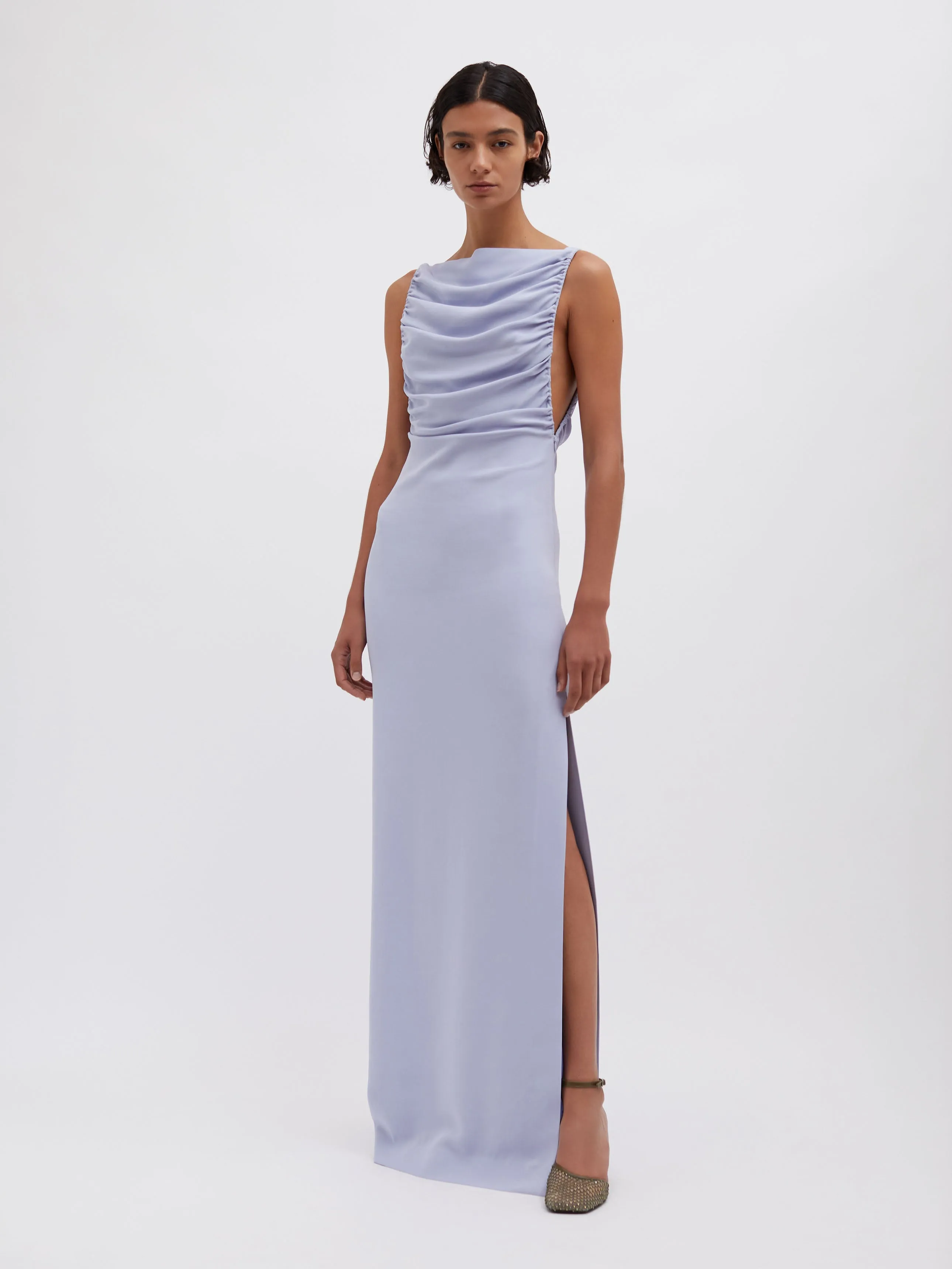 Seren Ruched Column Dress sold by Christopher Esber