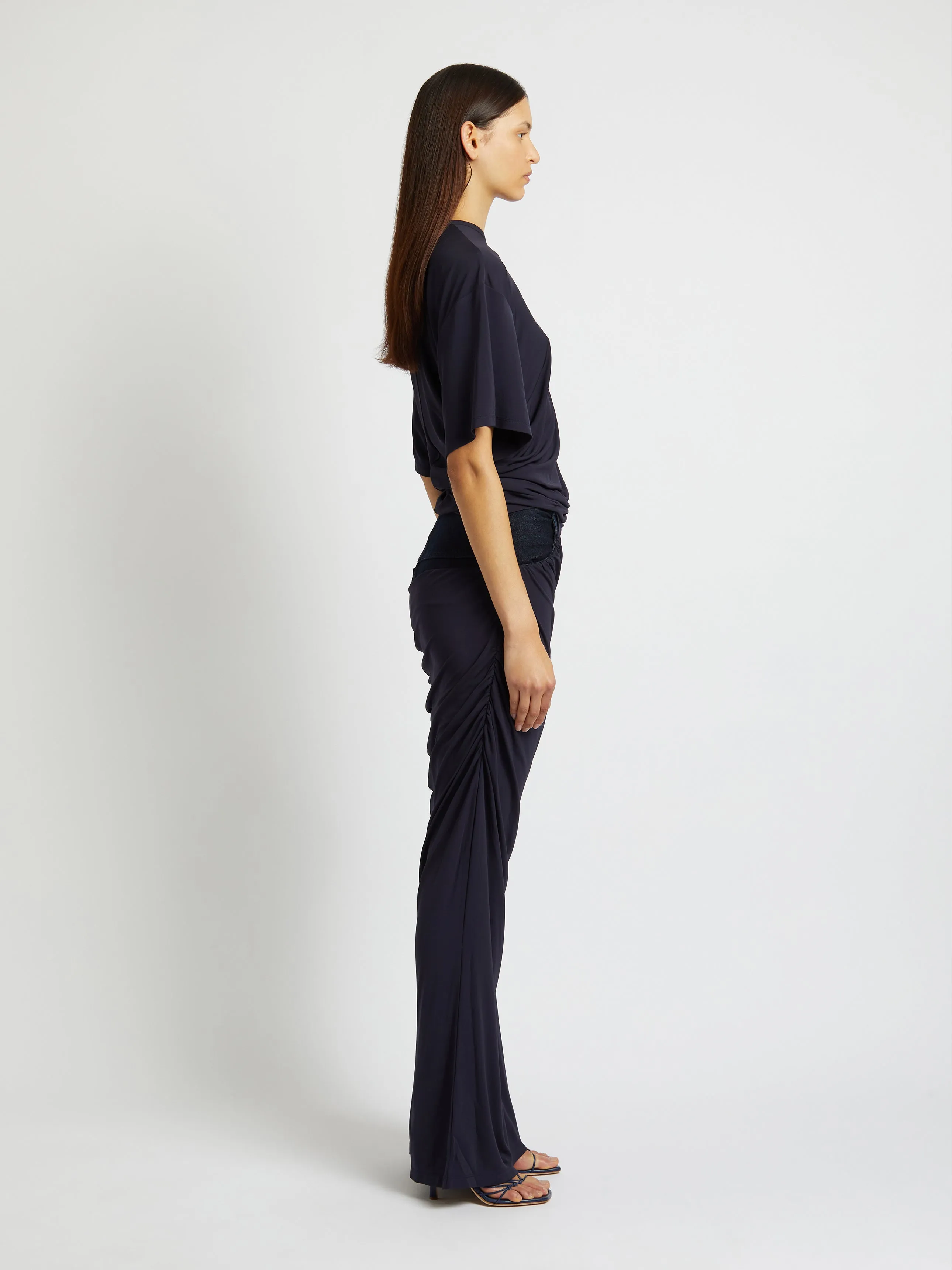 Side Cowl Waist Tee sold by Christopher Esber product image thumbnail 3