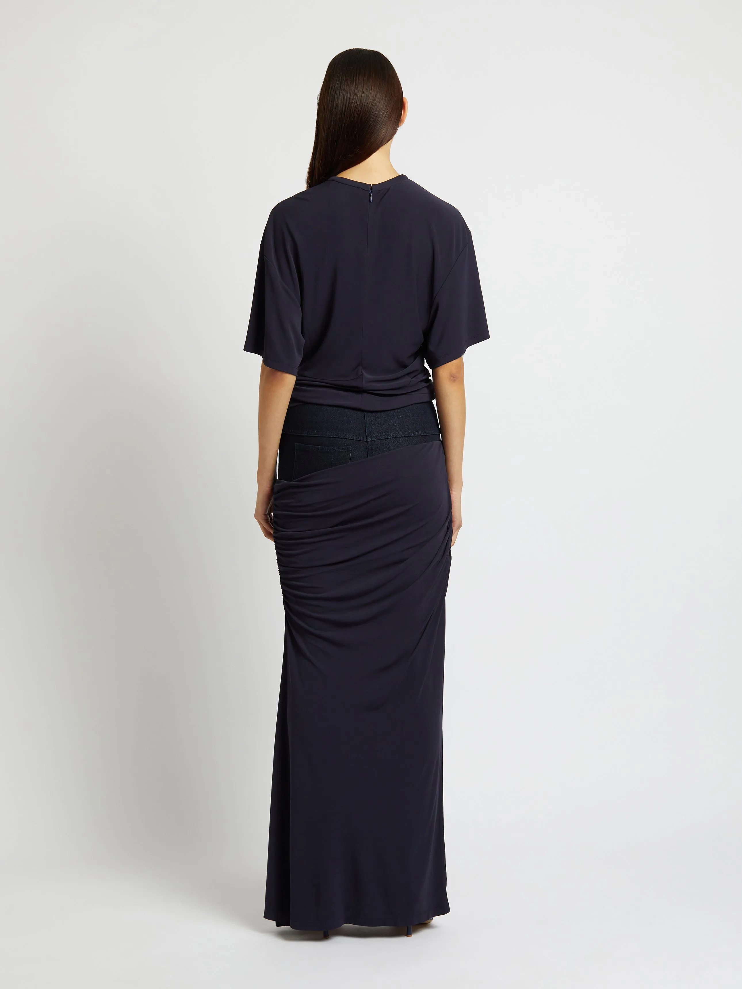 Side Cowl Waist Tee sold by Christopher Esber product image thumbnail 4