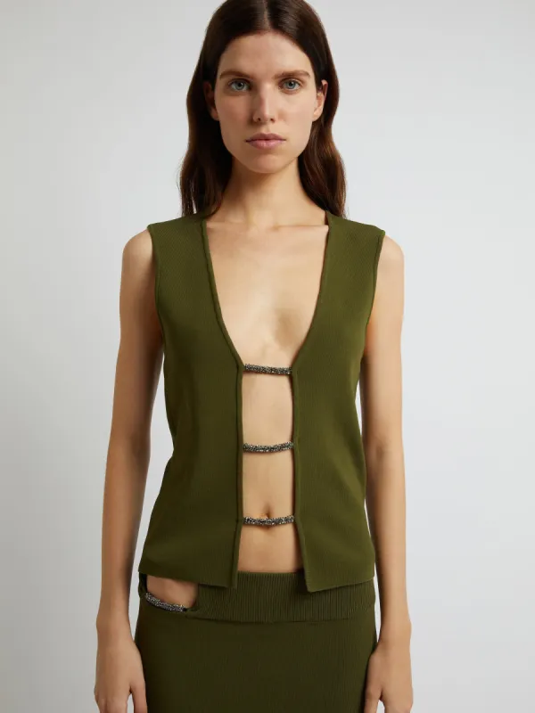 Crystalline Lattice Top sold by Christopher Esber