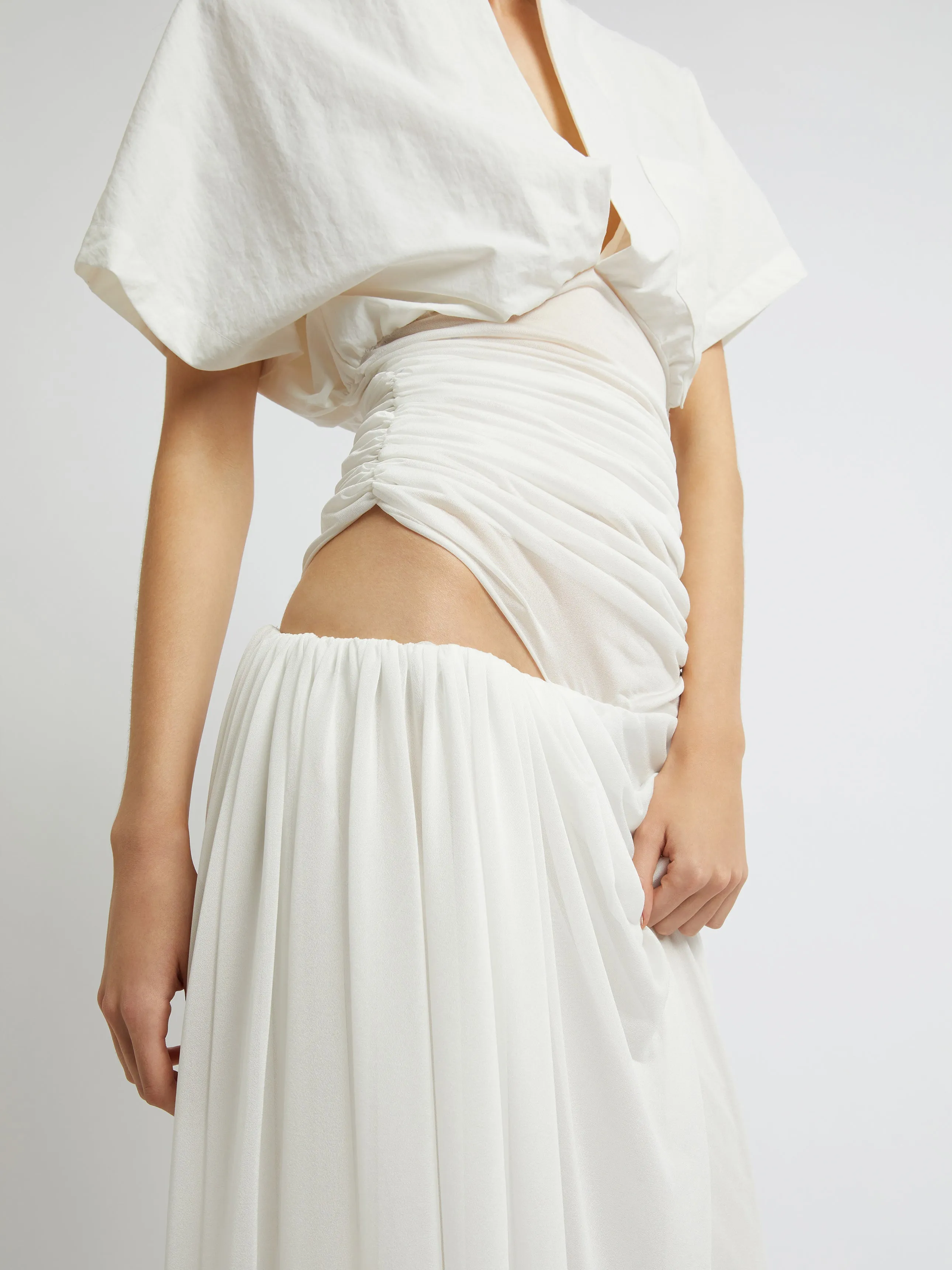 Comosum Clash Shirt Dress sold by Christopher Esber product image thumbnail 5