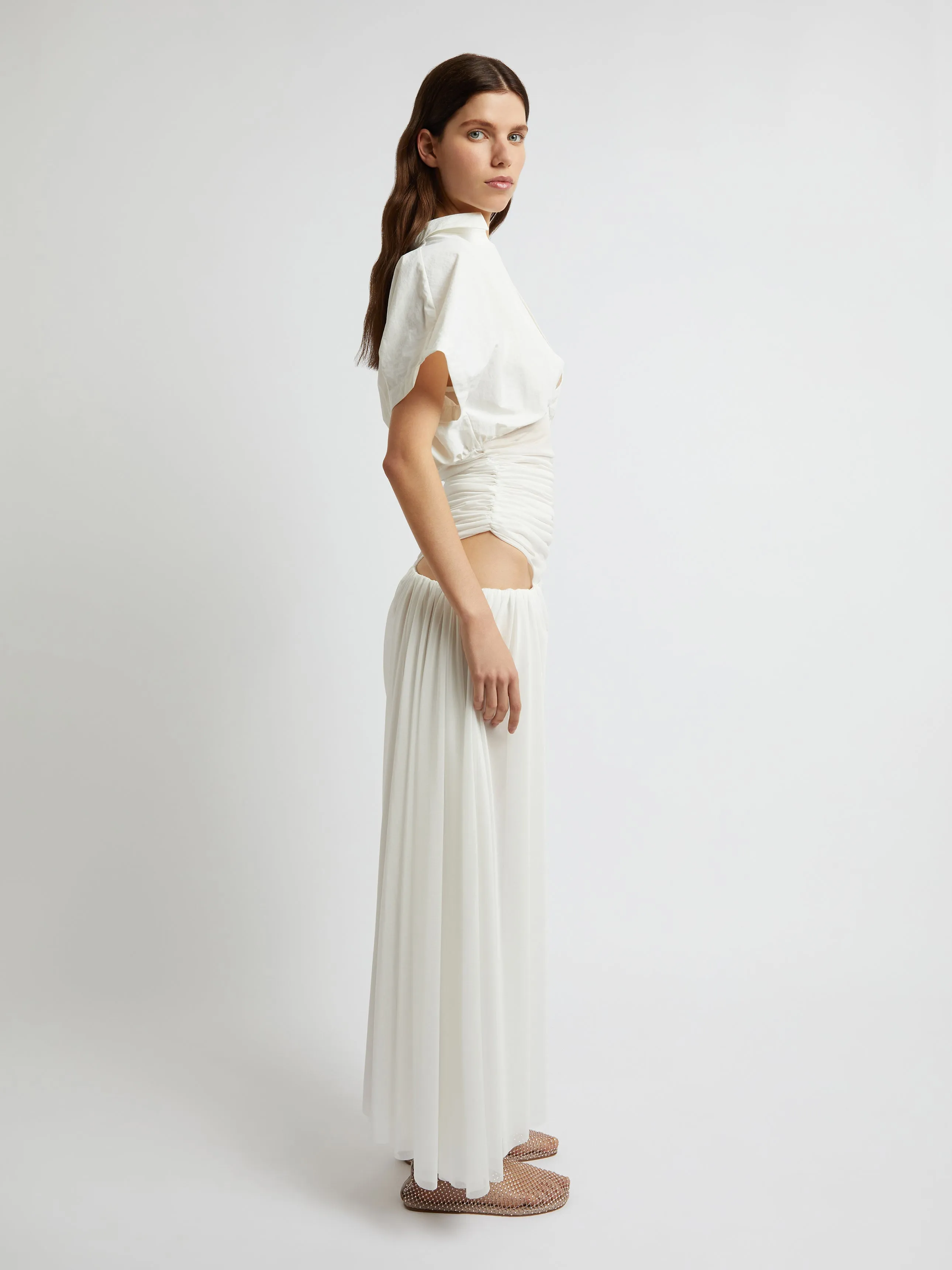 Comosum Clash Shirt Dress sold by Christopher Esber product image thumbnail 3