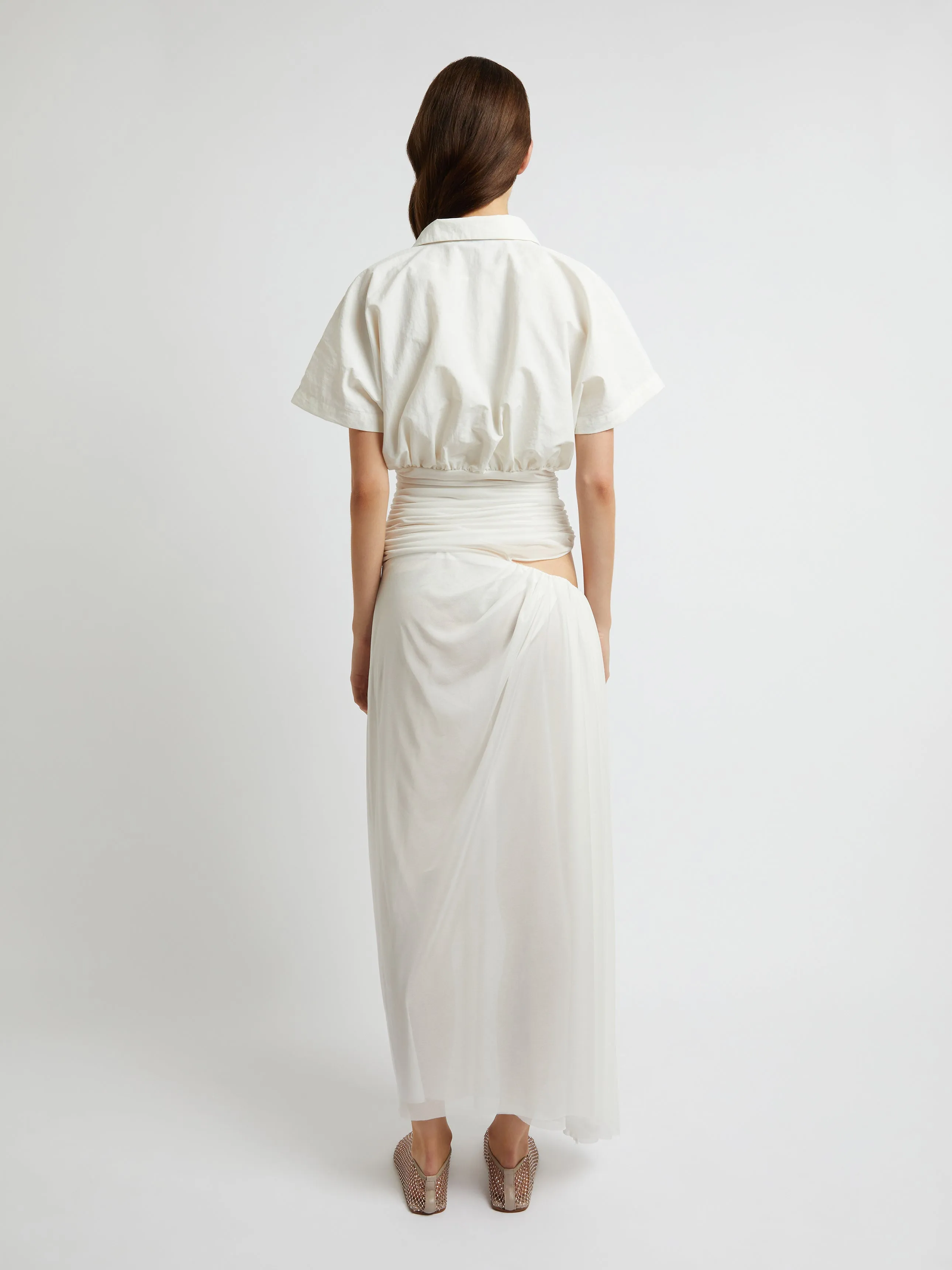 Comosum Clash Shirt Dress sold by Christopher Esber product image thumbnail 4