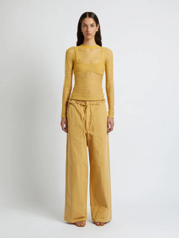 Multi Panelled Cotton Pant sold by Christopher Esber