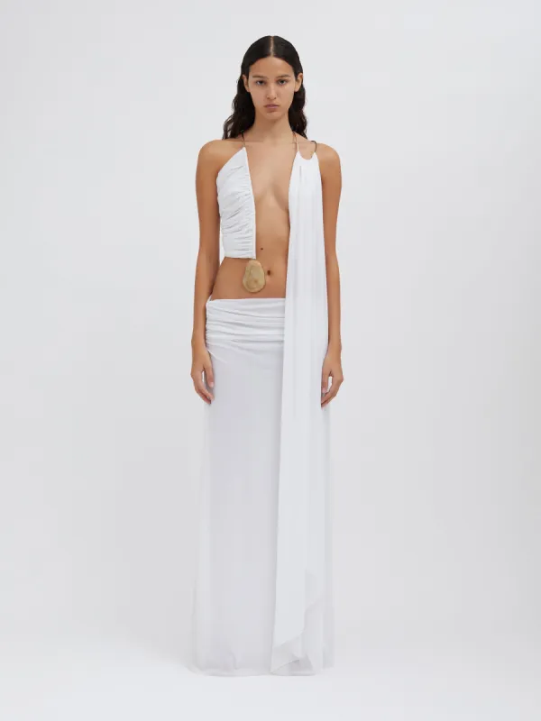 Elliptic Stone Drape Gown sold by Christopher Esber