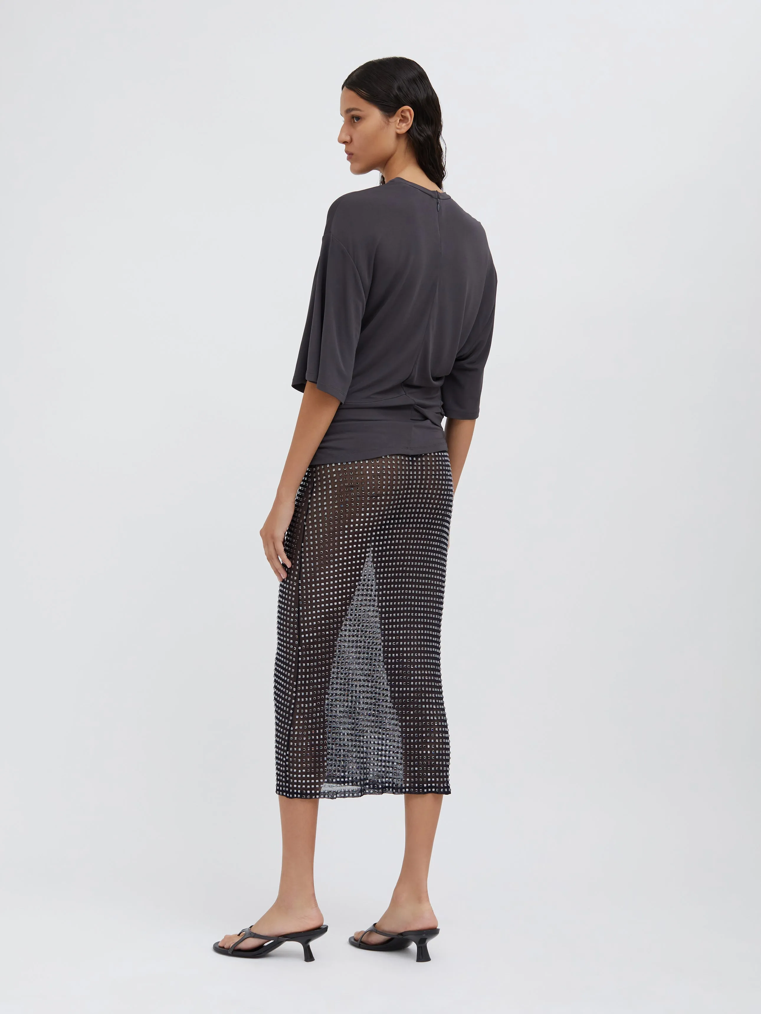 Cristalla Knit Skirt sold by Christopher Esber product image thumbnail 3