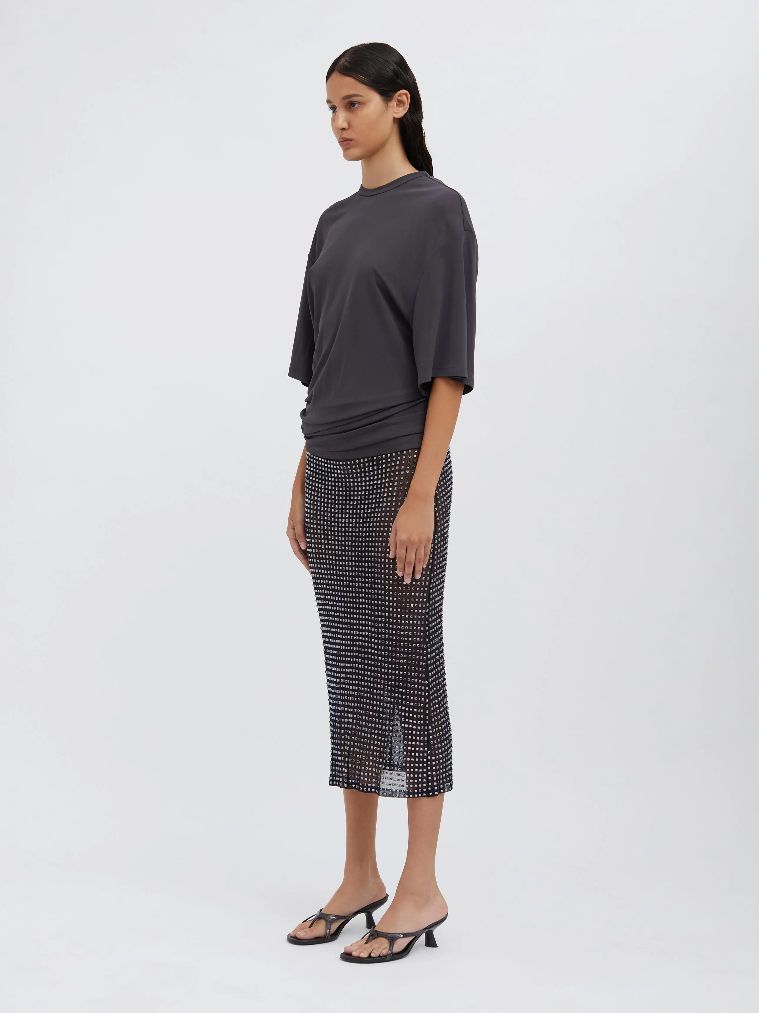 Cristalla Knit Skirt sold by Christopher Esber product image thumbnail 2
