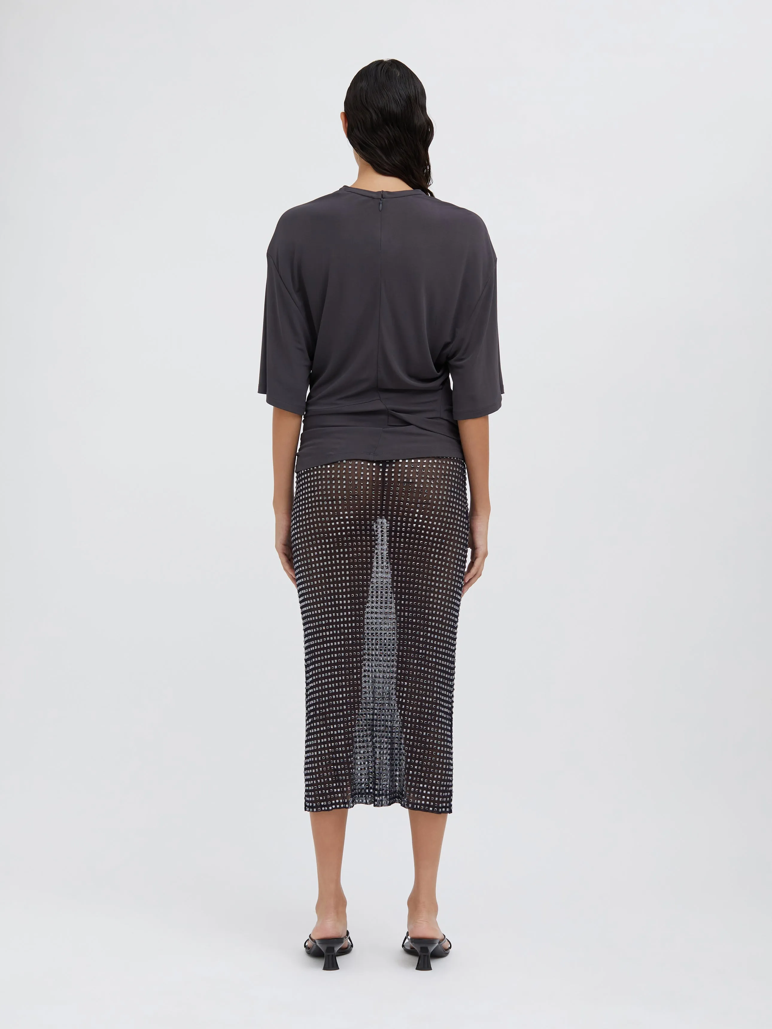 Cristalla Knit Skirt sold by Christopher Esber product image thumbnail 4