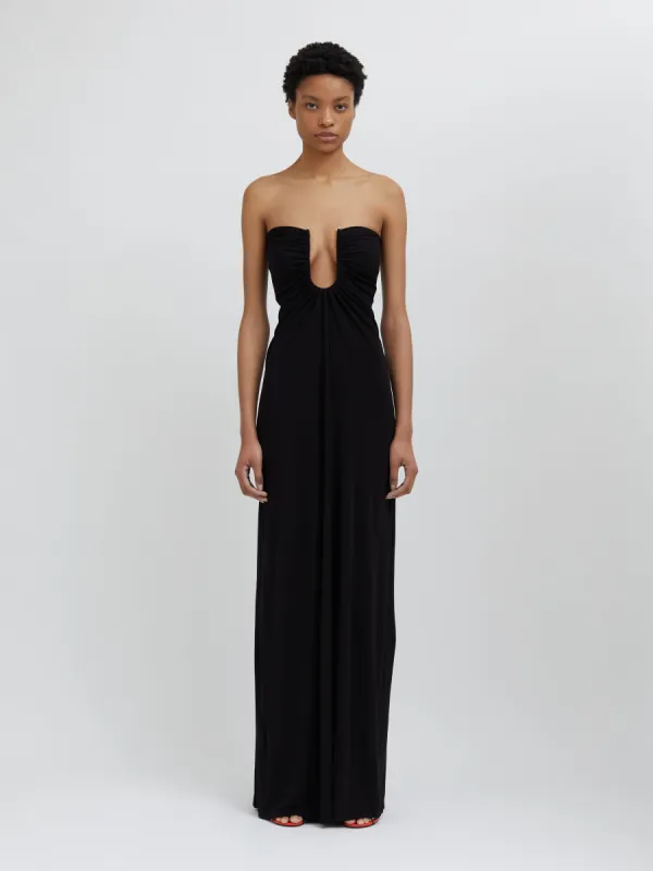 Arced Palm Strapless Dress sold by Christopher Esber