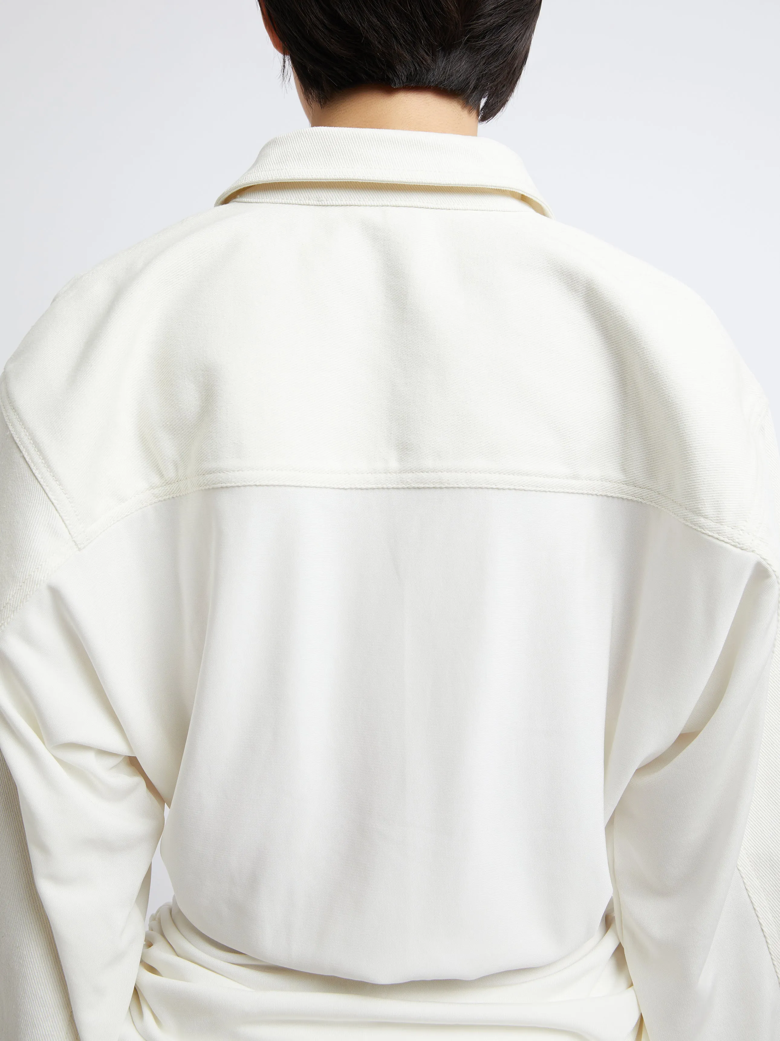 Deconstruct Denim Cummerbund Shirt sold by Christopher Esber product image thumbnail 4