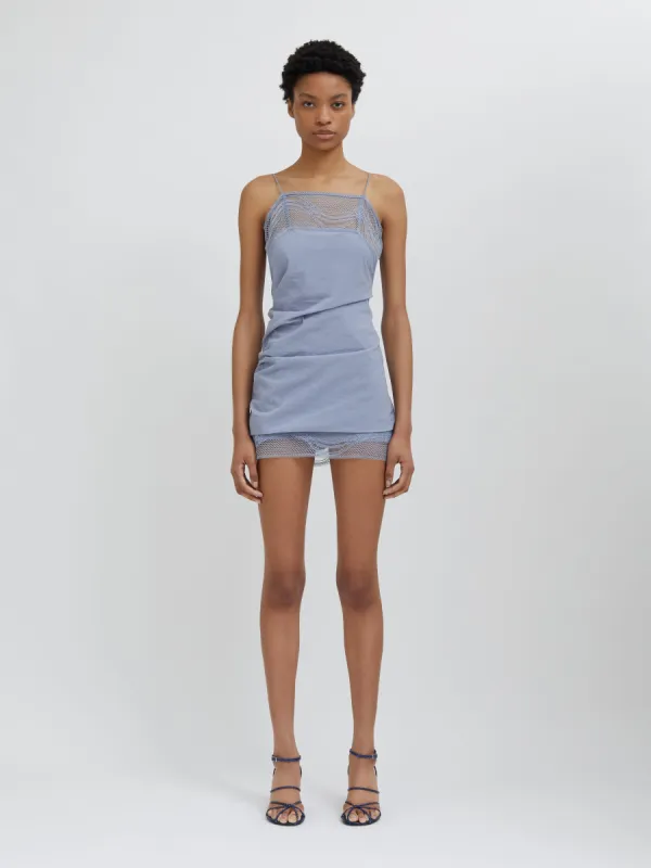 Vellum Lace Cami Dress made by Christopher Esber