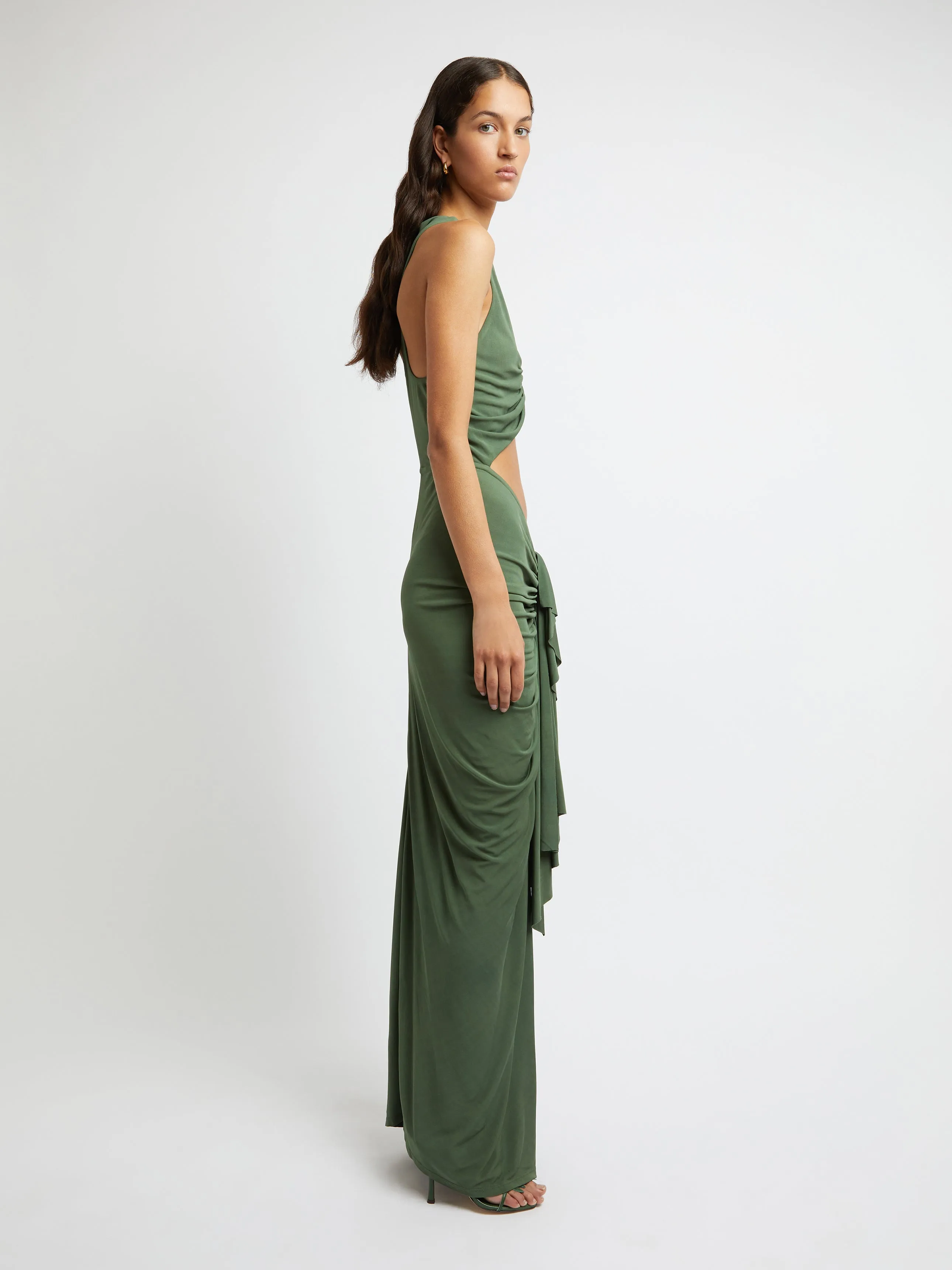Vivenda Drape Front Dress sold by Christopher Esber product image thumbnail 3
