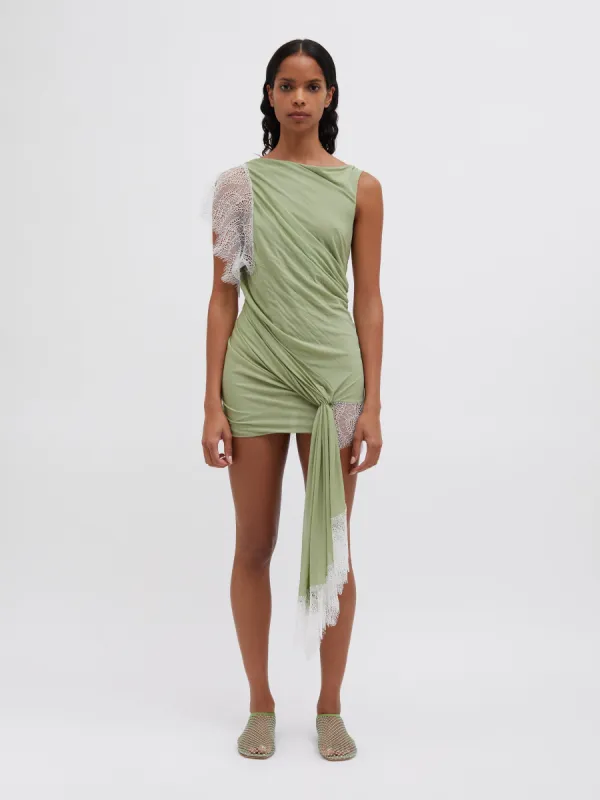 Diamond Tassel One Shoulder Dress | Parallel